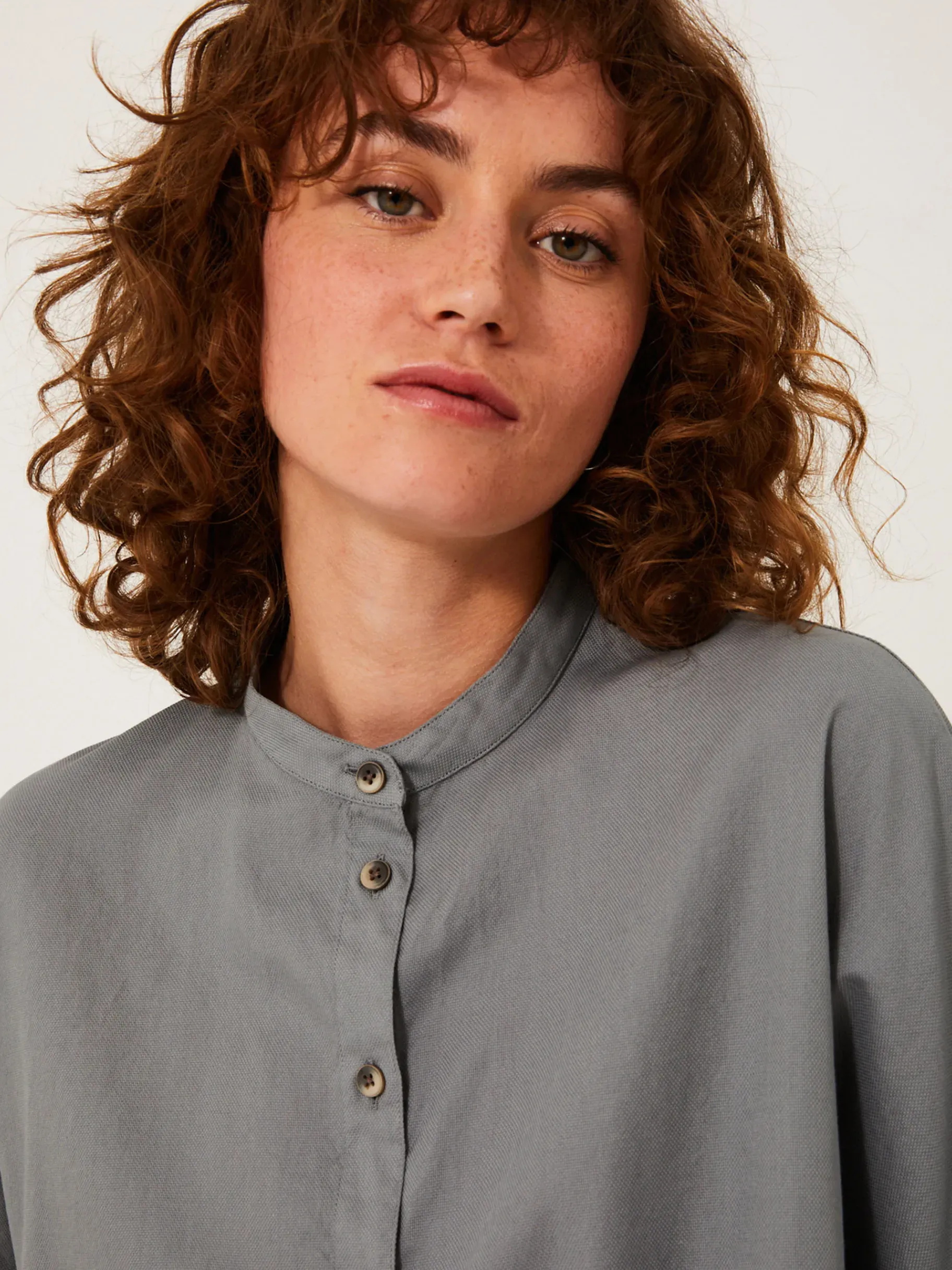 BENSIMON Tops & Chemises<Chemise lanica ARDOISE