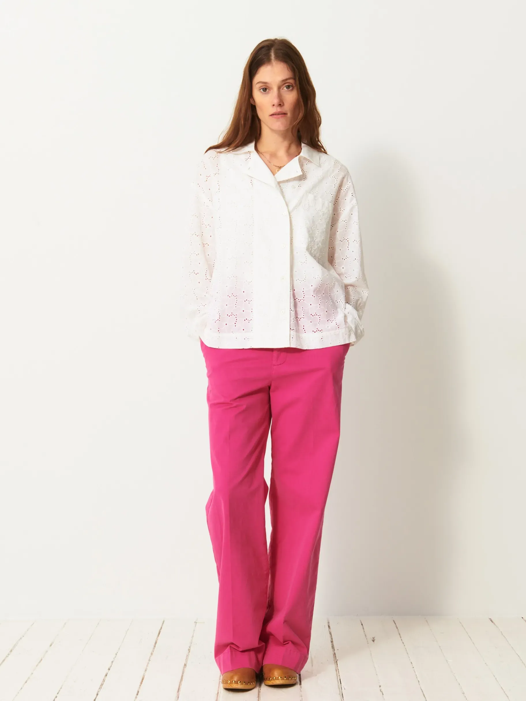 BENSIMON Tops & Chemises<Chemise marilou BLANC