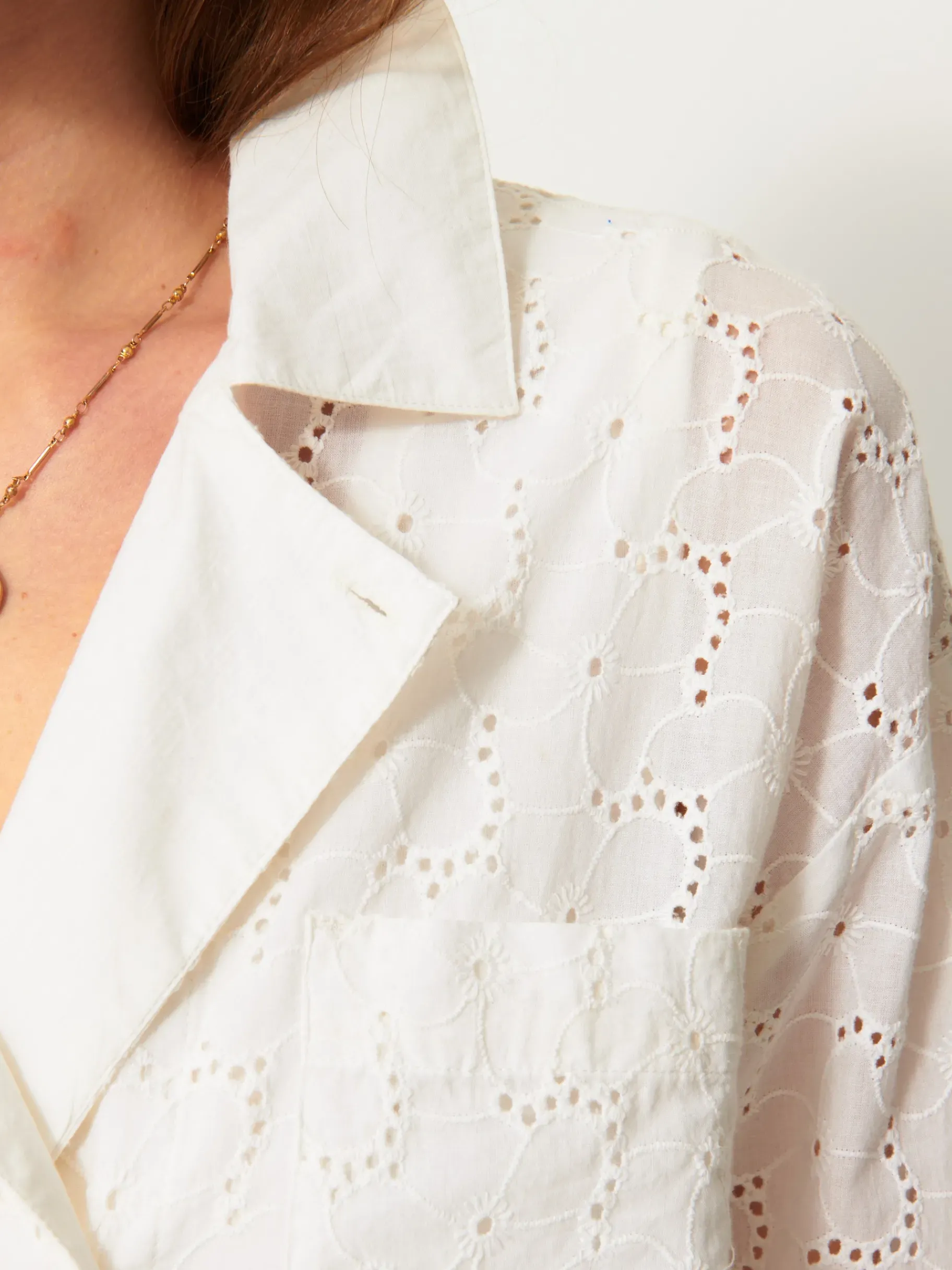 BENSIMON Tops & Chemises<Chemise marilou BLANC