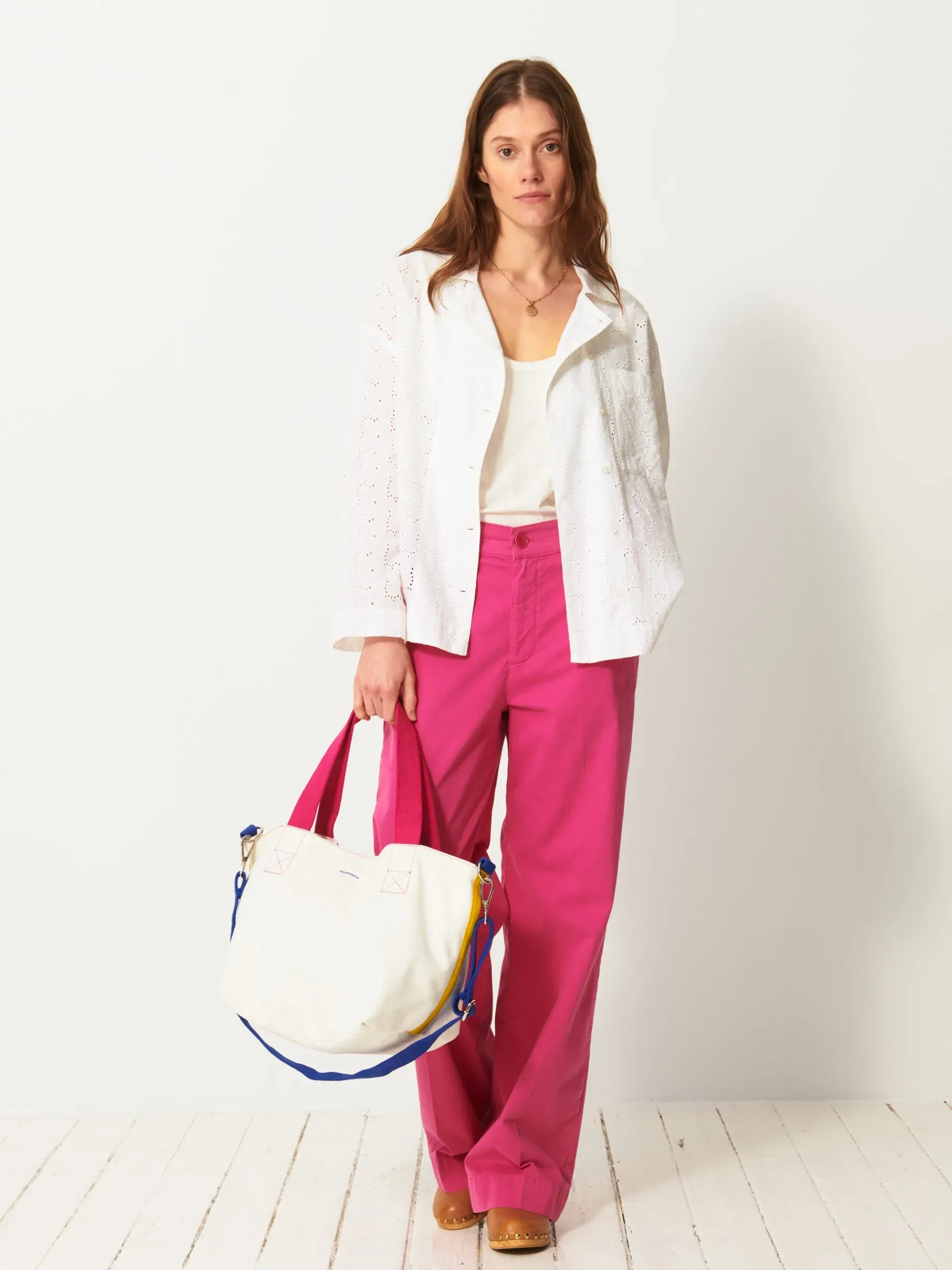 BENSIMON Tops & Chemises<Chemise marilou BLANC