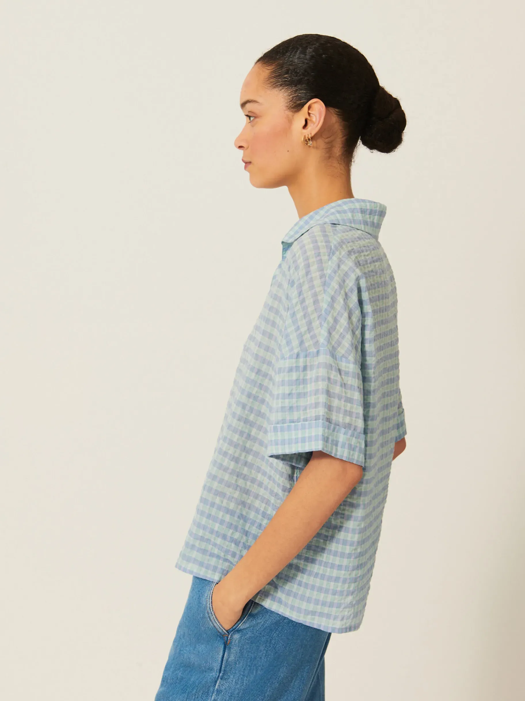 BENSIMON Tops & Chemises<Chemisier hippolyte AQUA