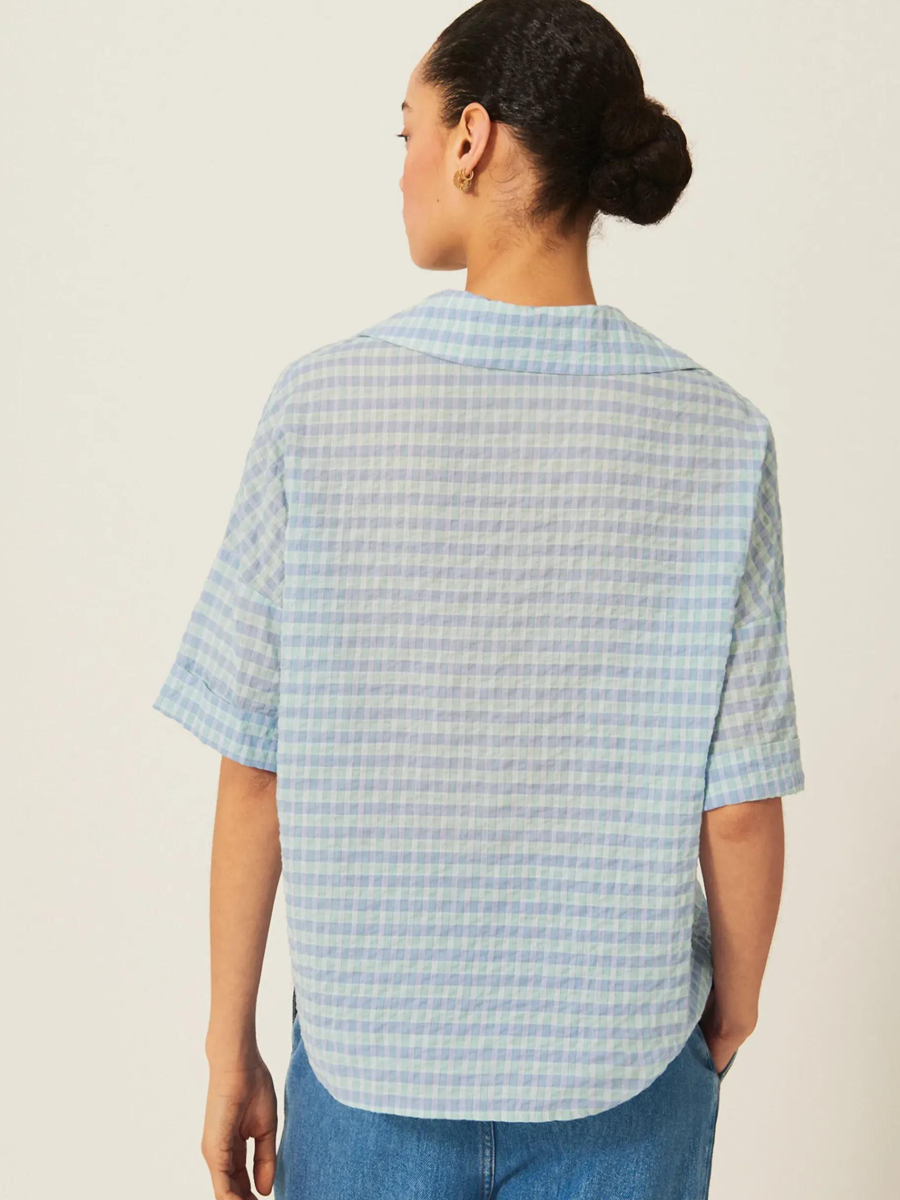 BENSIMON Tops & Chemises<Chemisier hippolyte AQUA