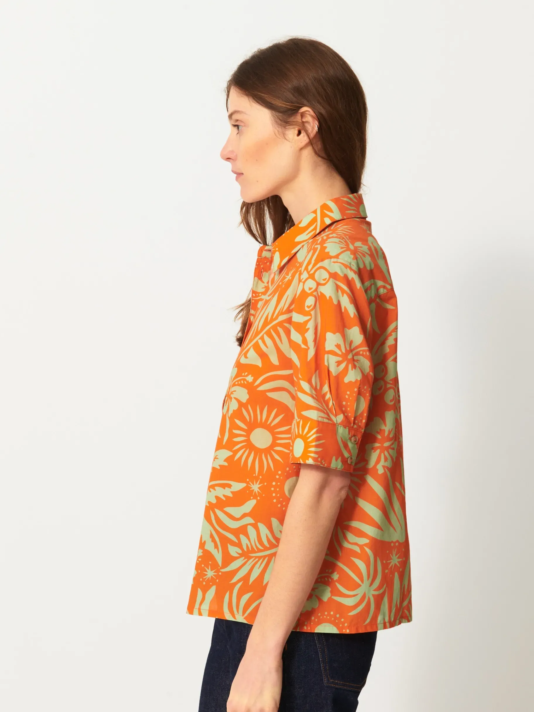 BENSIMON Tops & Chemises<Chemisier noemie ORANGE
