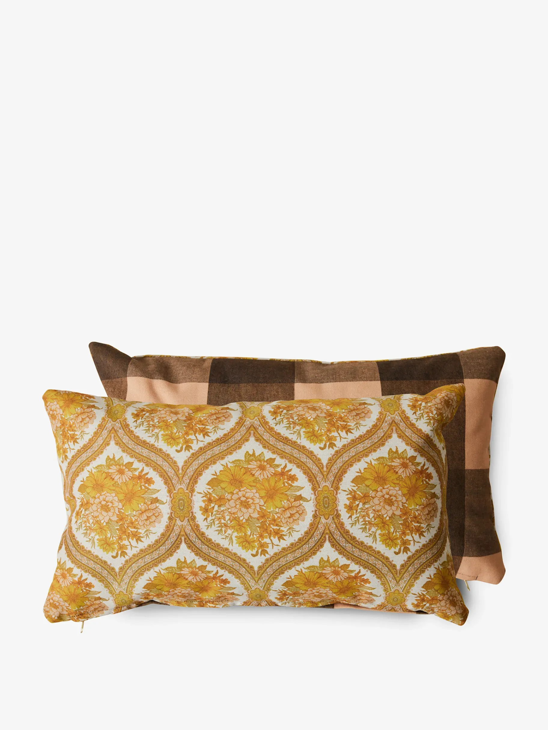 BENSIMON Coussins|Coussins<Coussin biface retro 60x35cm - hk living ROSE/JAUNE