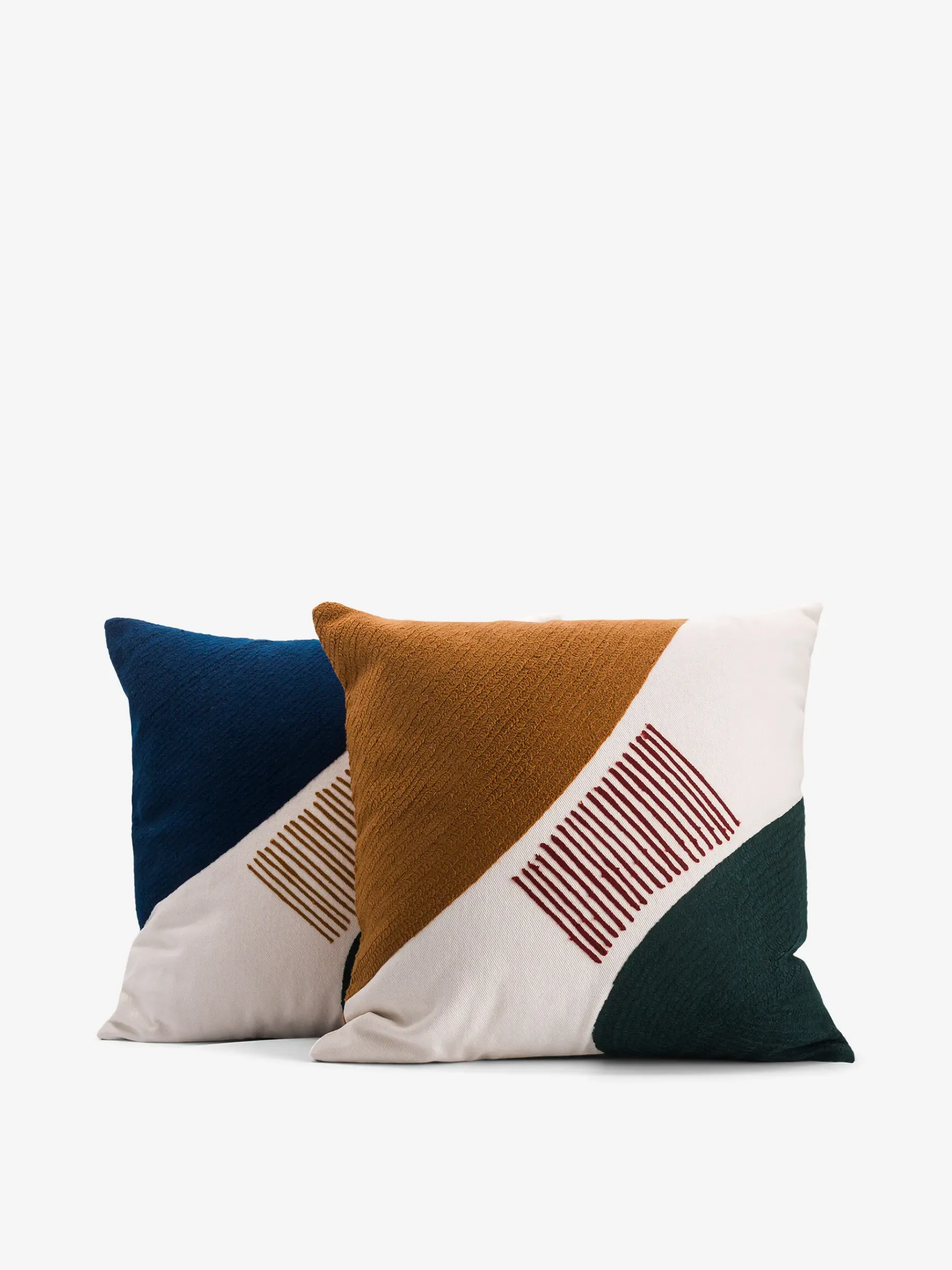BENSIMON Coussins|Coussins<Coussin brode bicolore 45x45 MARINE