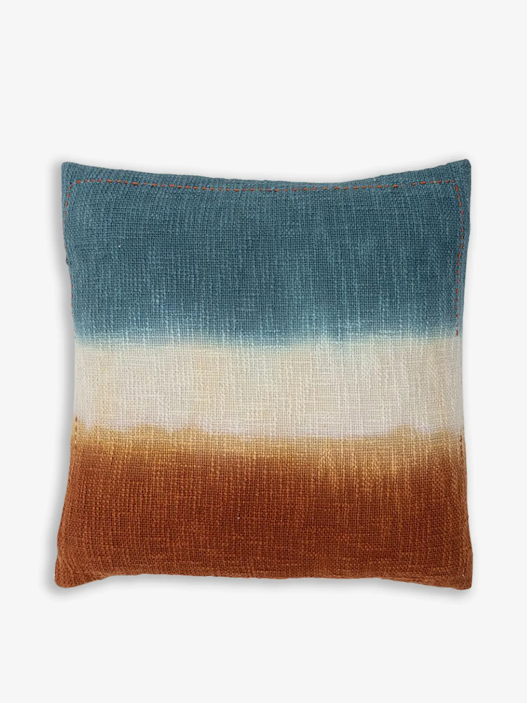 BENSIMON Coussins<Coussin degrade bleu roux 45x45 - bloomingville MULTICOLORE