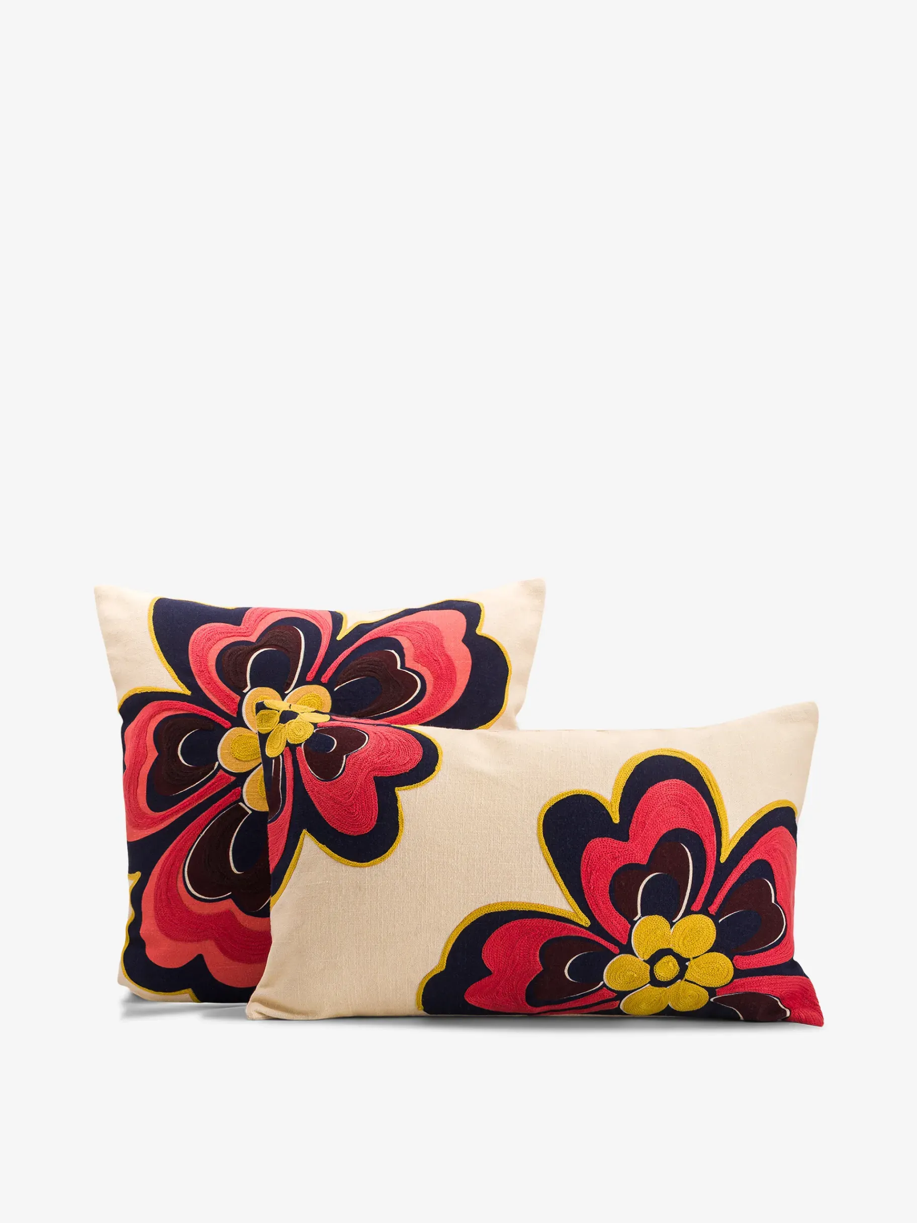 BENSIMON Coussins|Coussins<Coussin flower 45x45 ECRU