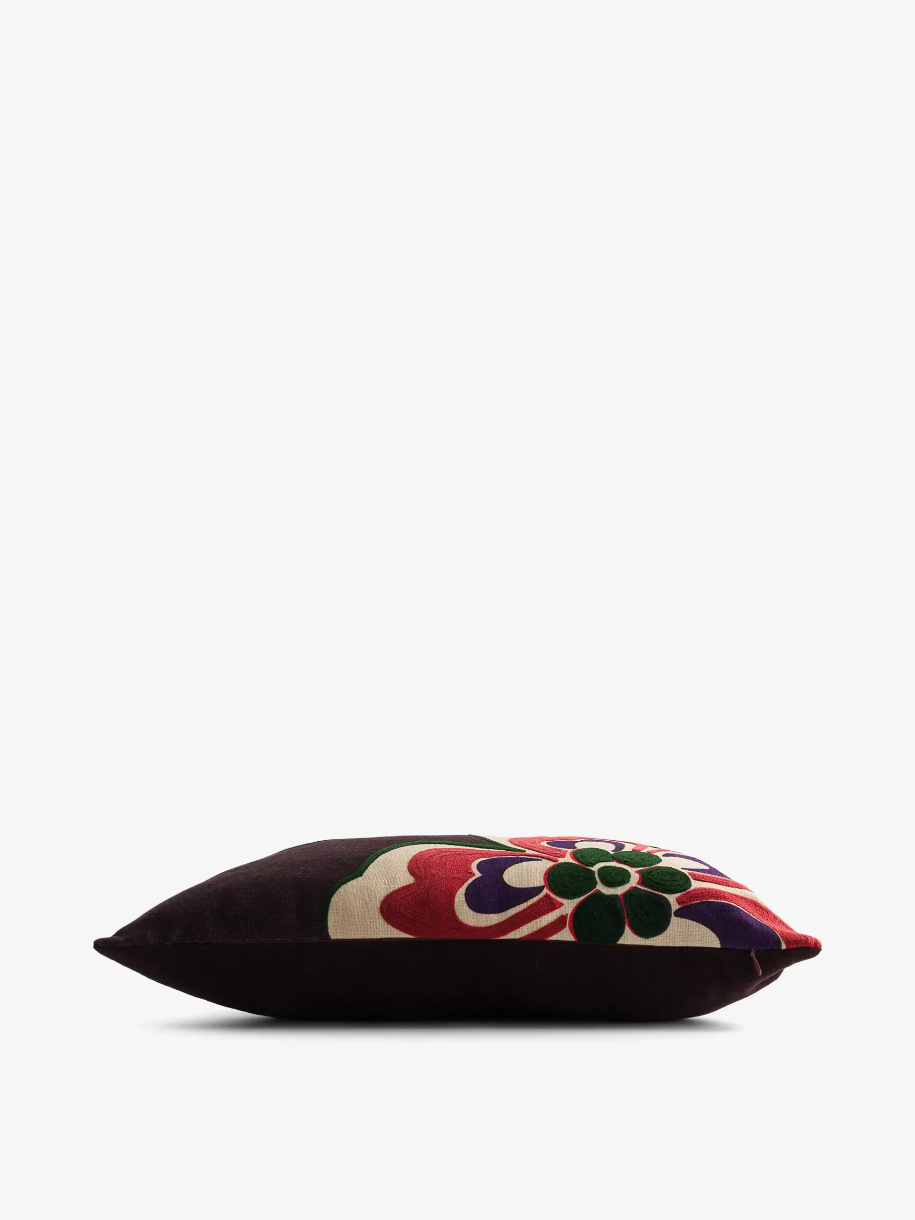 BENSIMON Coussins|Coussins<Coussin flower 30x50 PRUNE