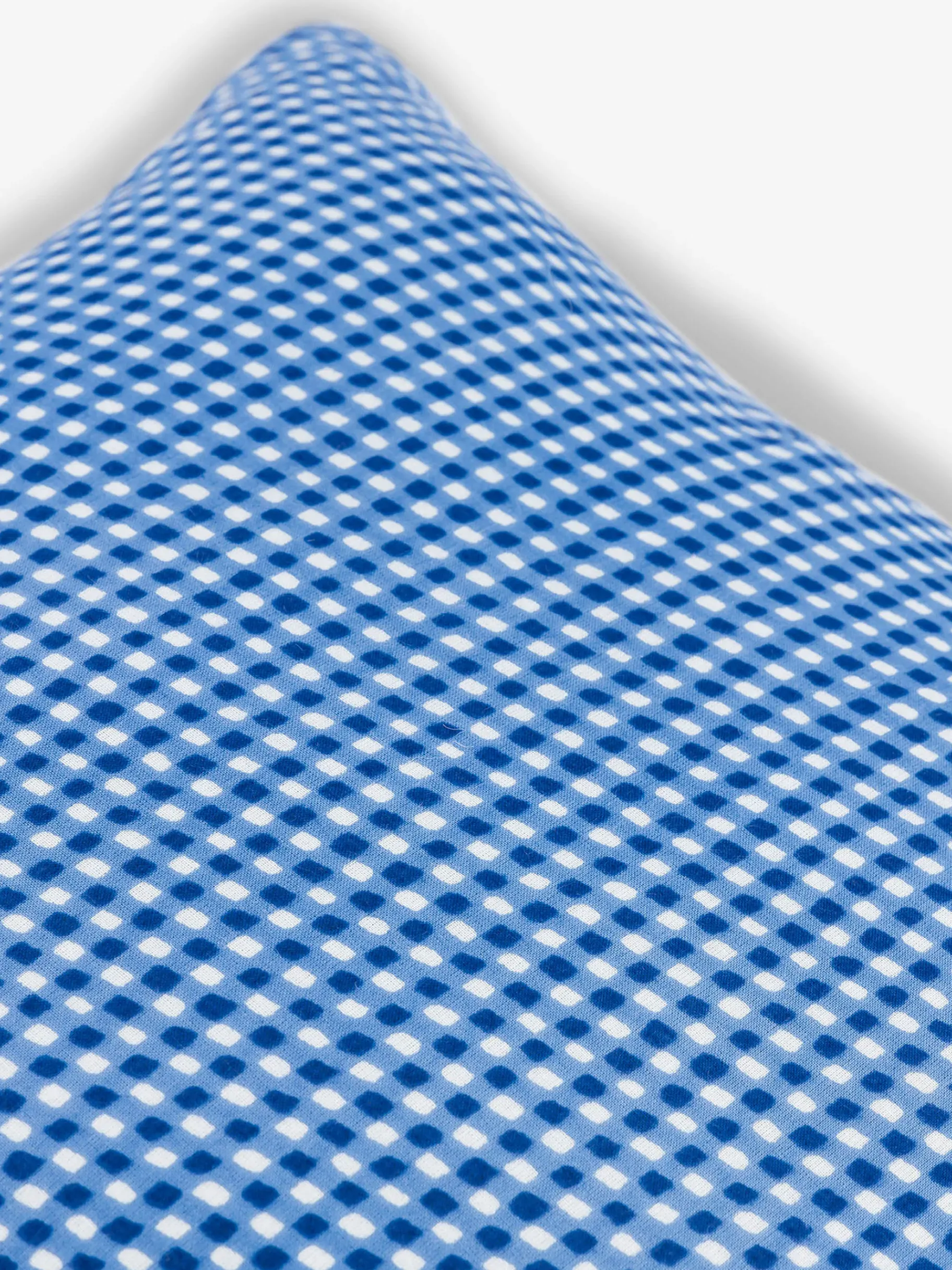 BENSIMON Coussins|Coussins<Coussin lucas du tertre 40x40 coton bleu... IMPRIME LUCAS DU TERTRE