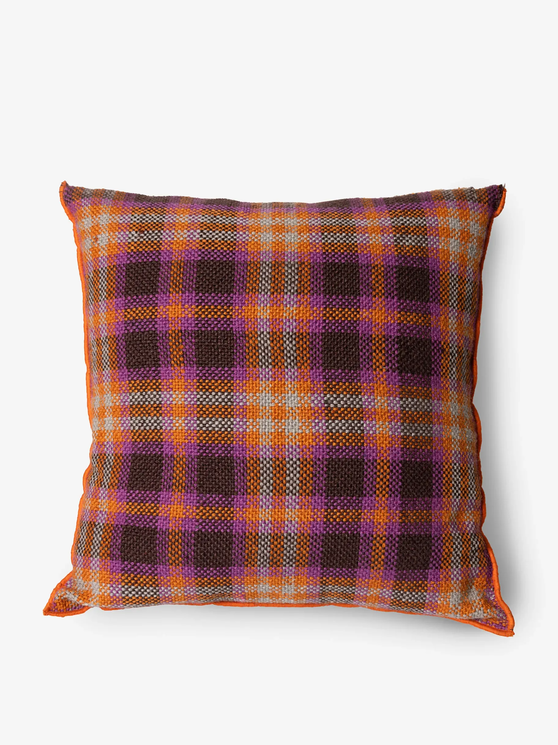 BENSIMON Coussins<Coussin tartan orange 50x50cm - hk livin... MARRON/ORANGE