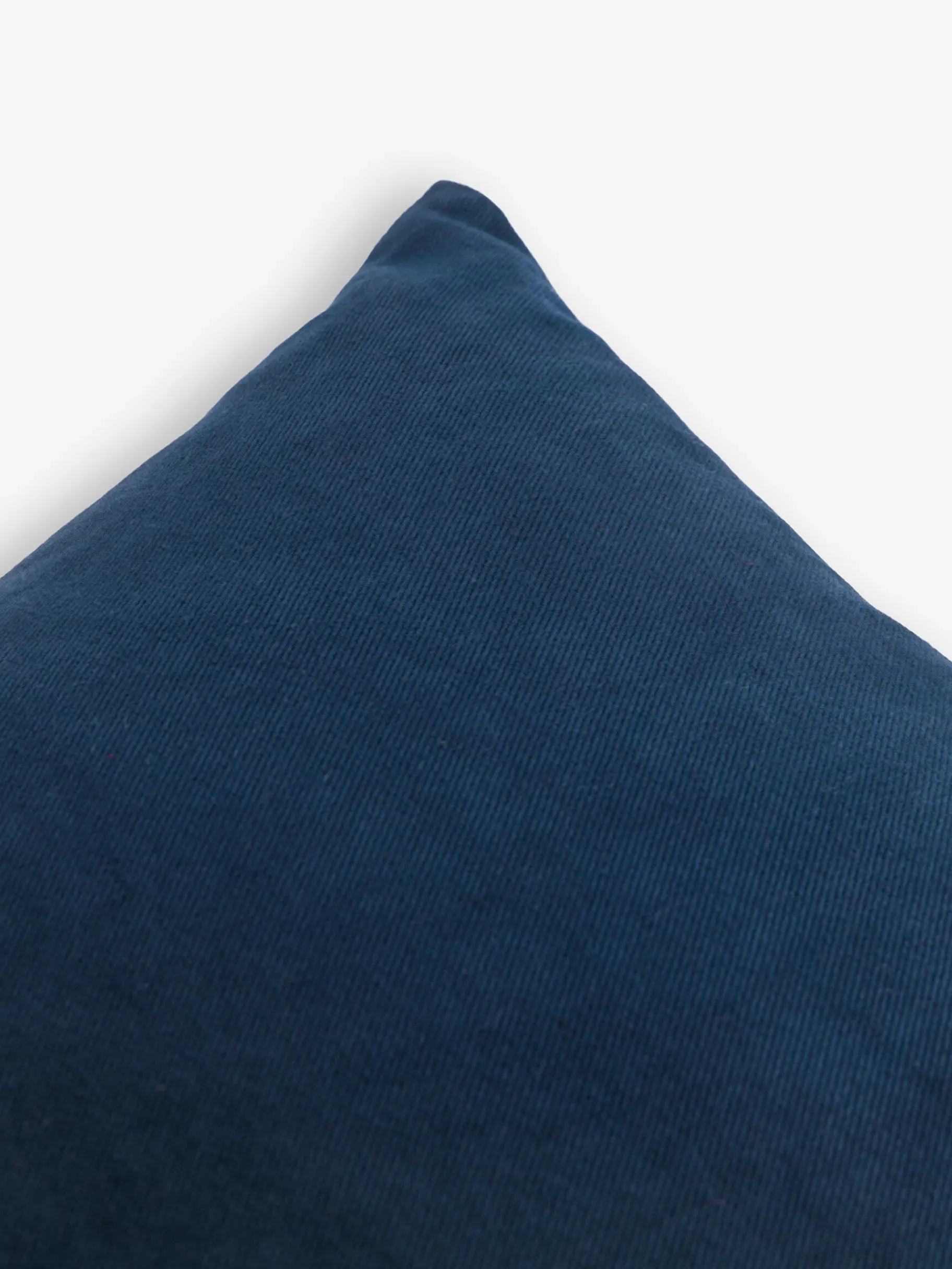 BENSIMON Coussins|Coussins<Coussin uni coton flamme petrole 45x45 BLEU PETROLE