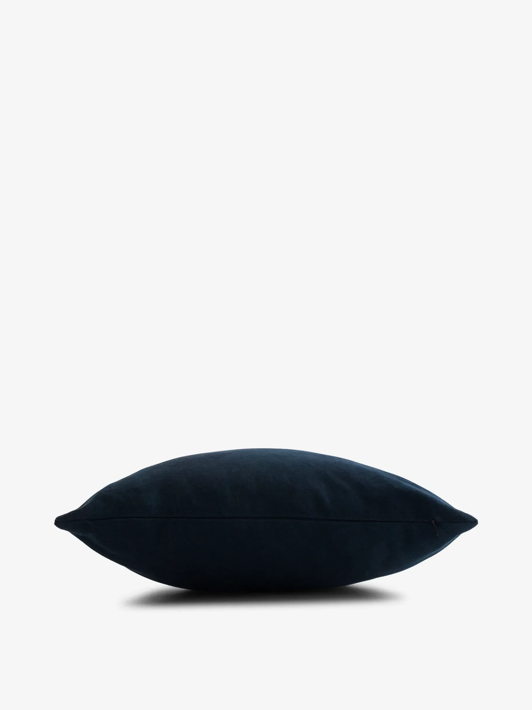 BENSIMON Coussins|Coussins<Coussin uni coton flamme petrole 45x45 BLEU PETROLE