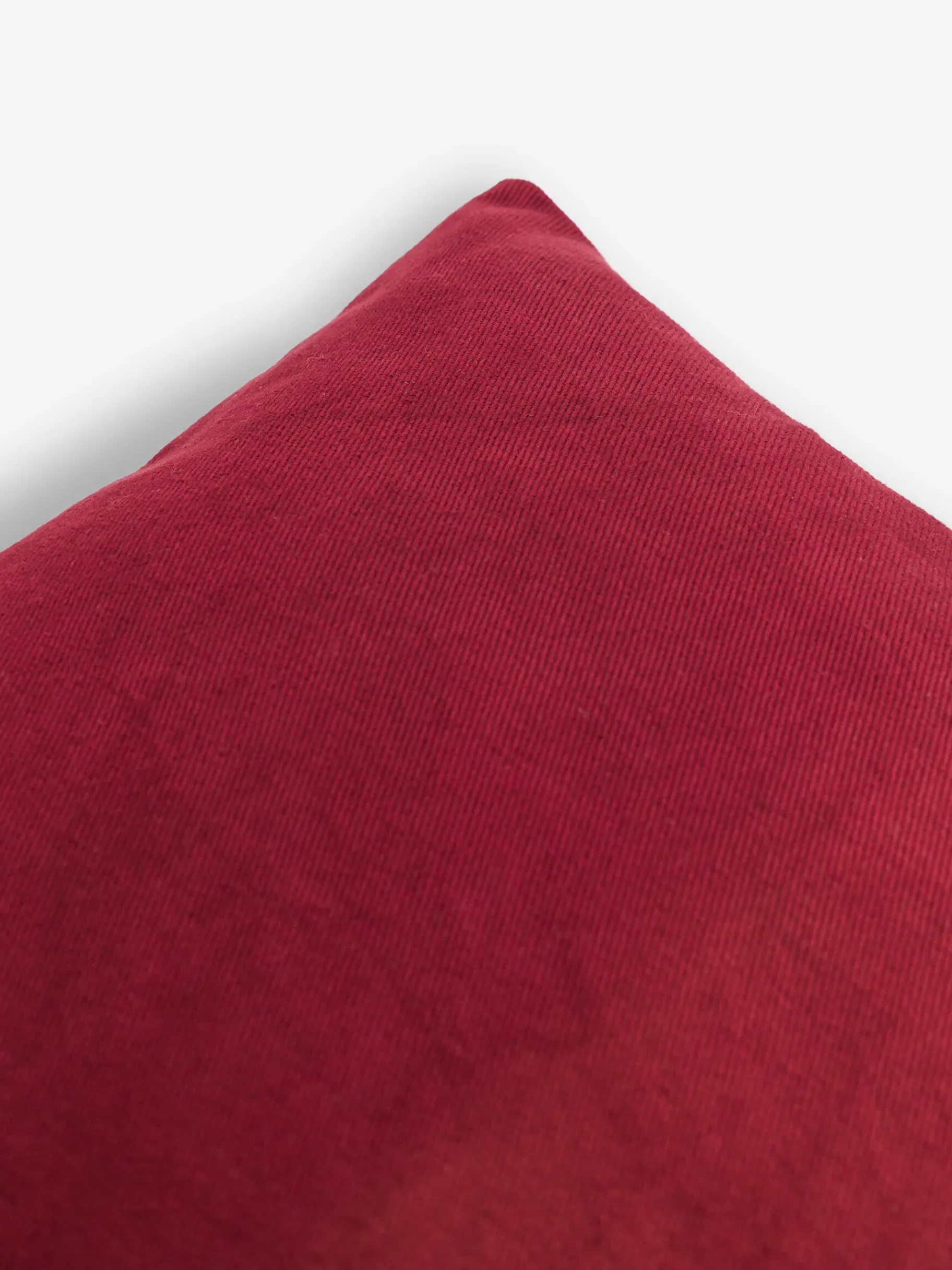 BENSIMON Coussins|Coussins<Coussin uni coton flamme 45x45 PRUNE