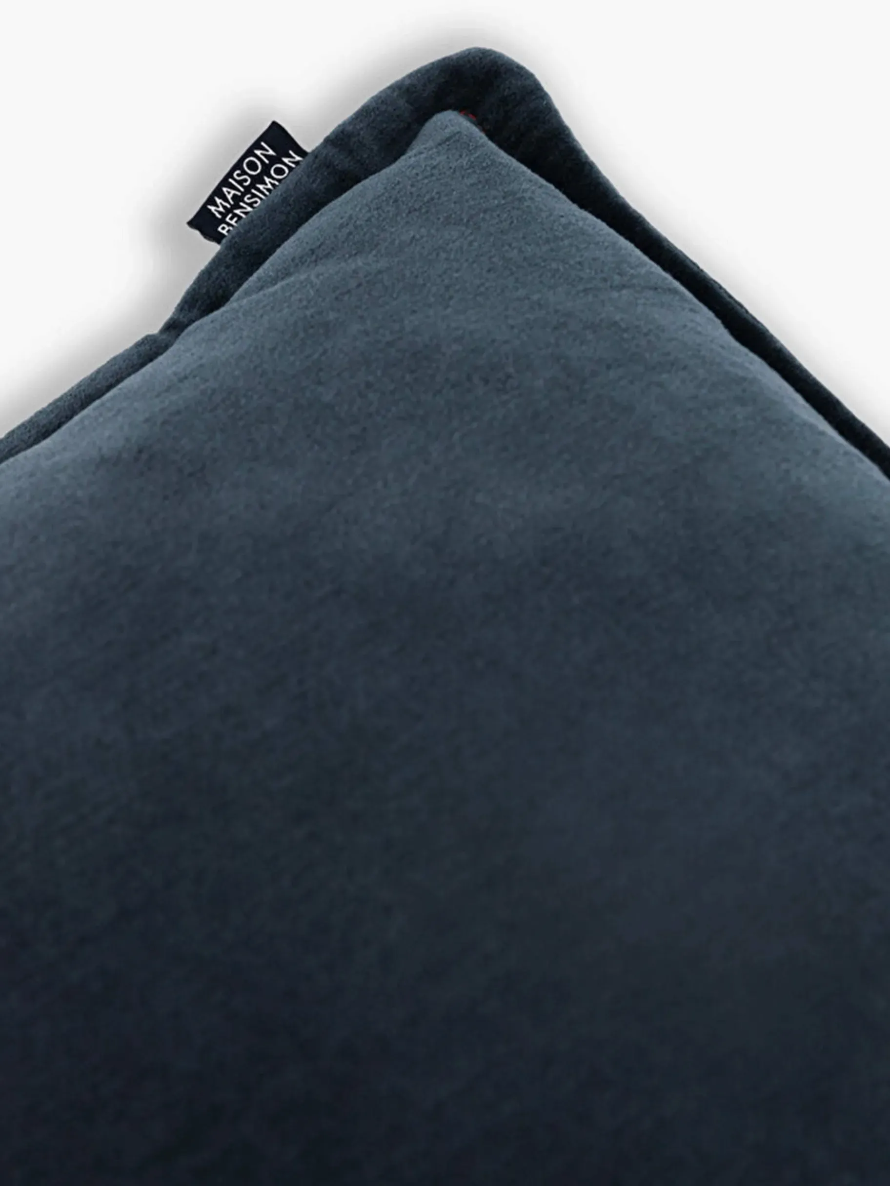 BENSIMON Coussins|Coussins<Coussin velours parul nuit 45x45 Bleu nuit