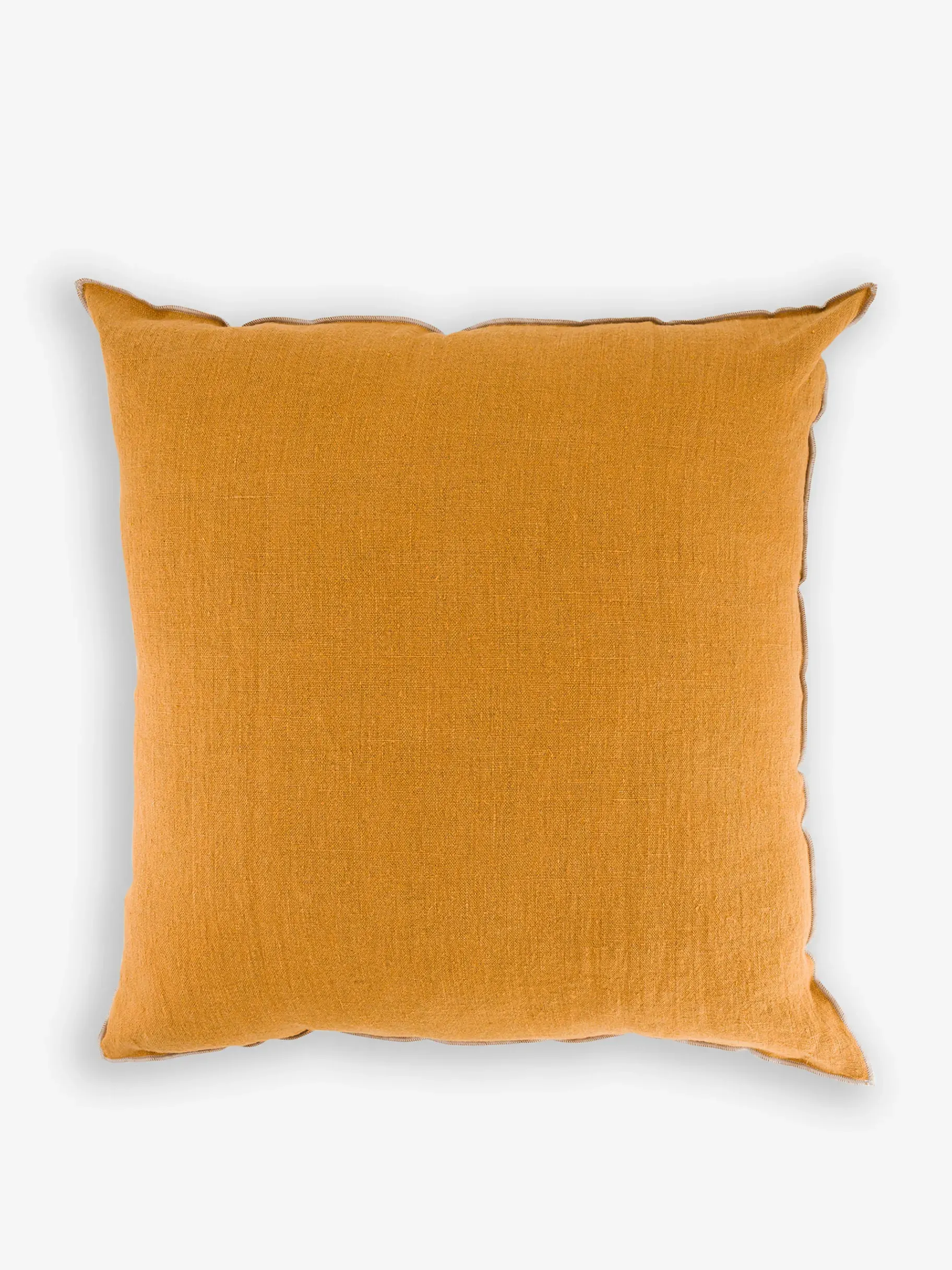 BENSIMON Coussins|Coussins<Coussin vintage lin mb 45x45 JAUNE