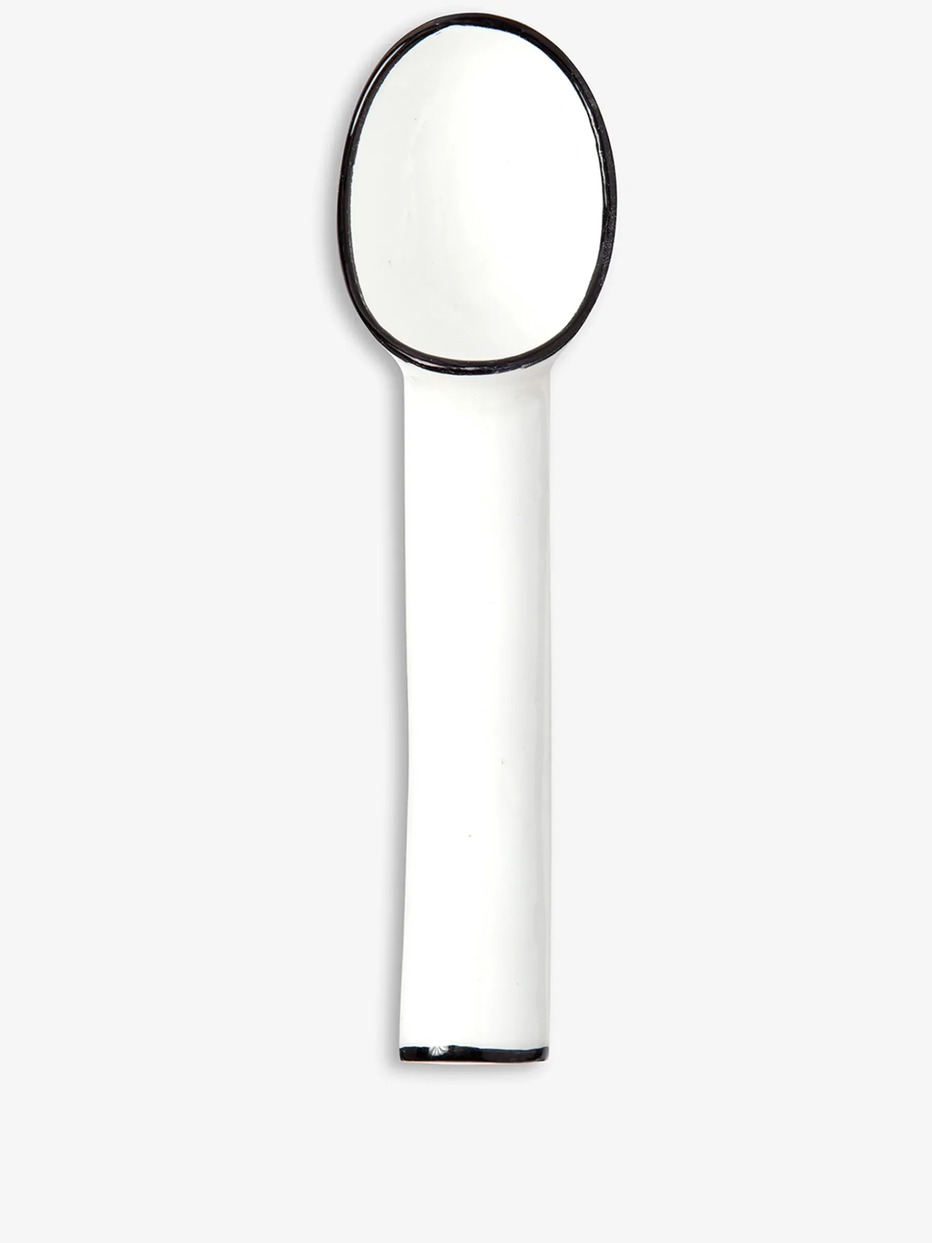 BENSIMON Accessoires De Table<Cuillere a glace croki blanc noir - be h... NOIR/BLANC