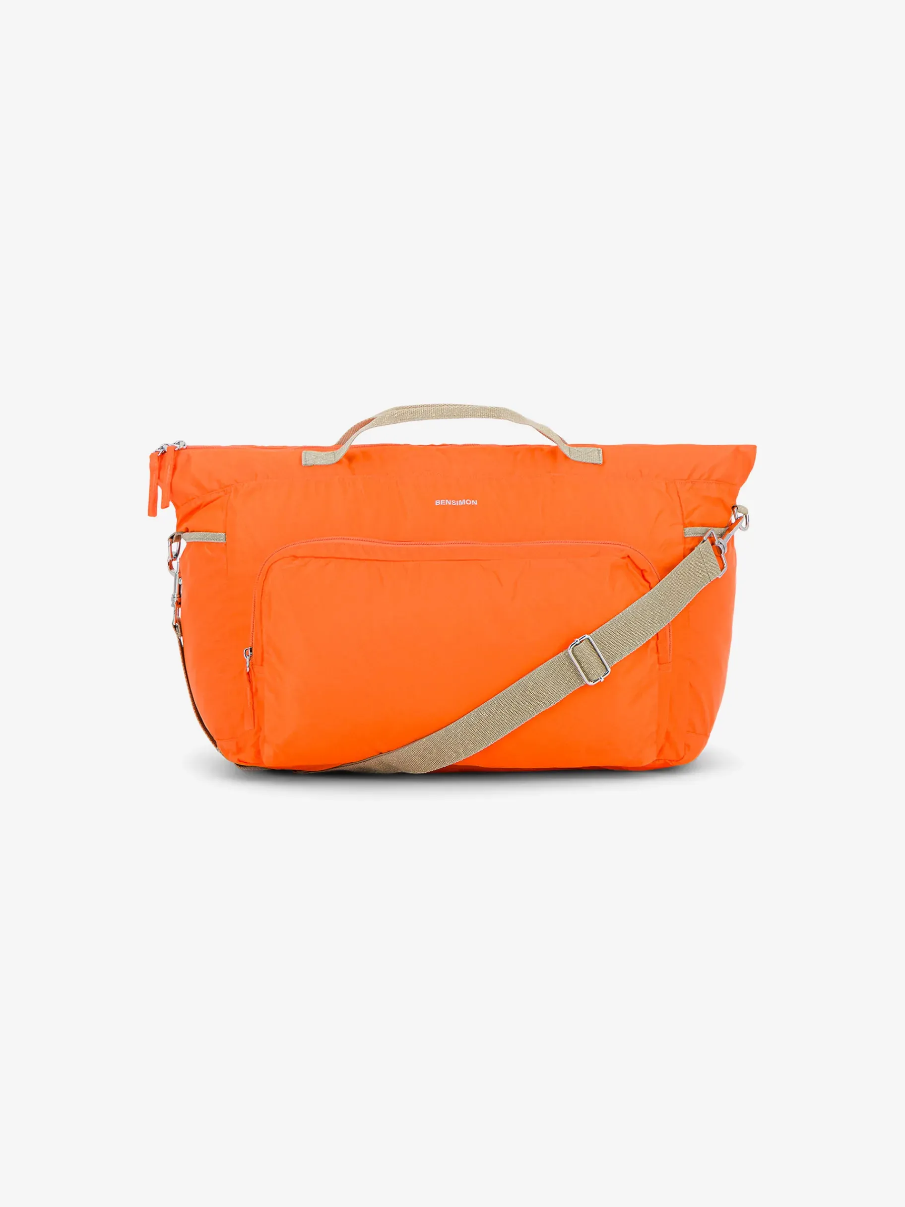 BENSIMON Color Line|Sacs Porté Épaule<2days bag TANGERINE