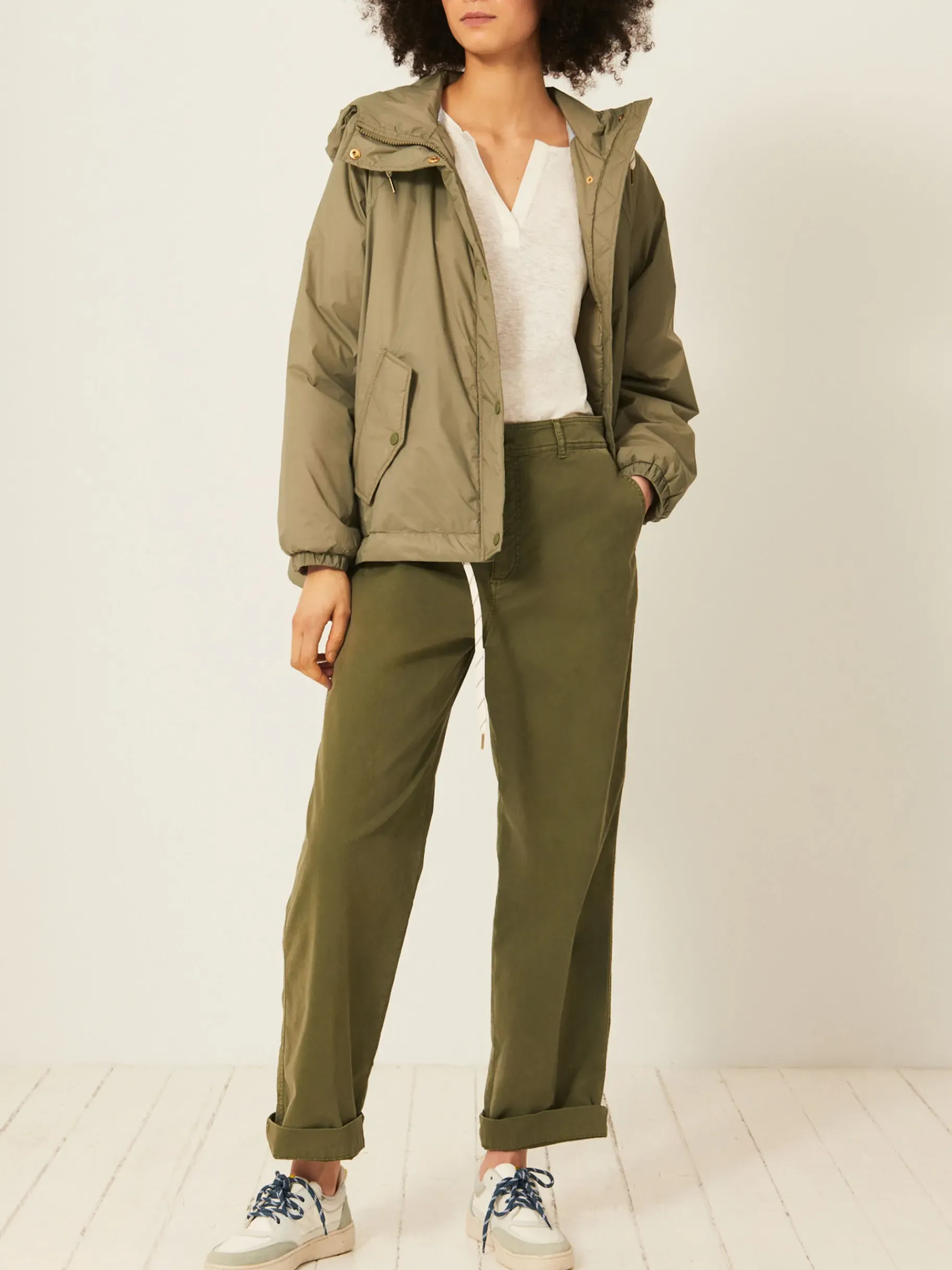 BENSIMON Manteaux & Vestes<Doudoune joel KAKI CLAIR