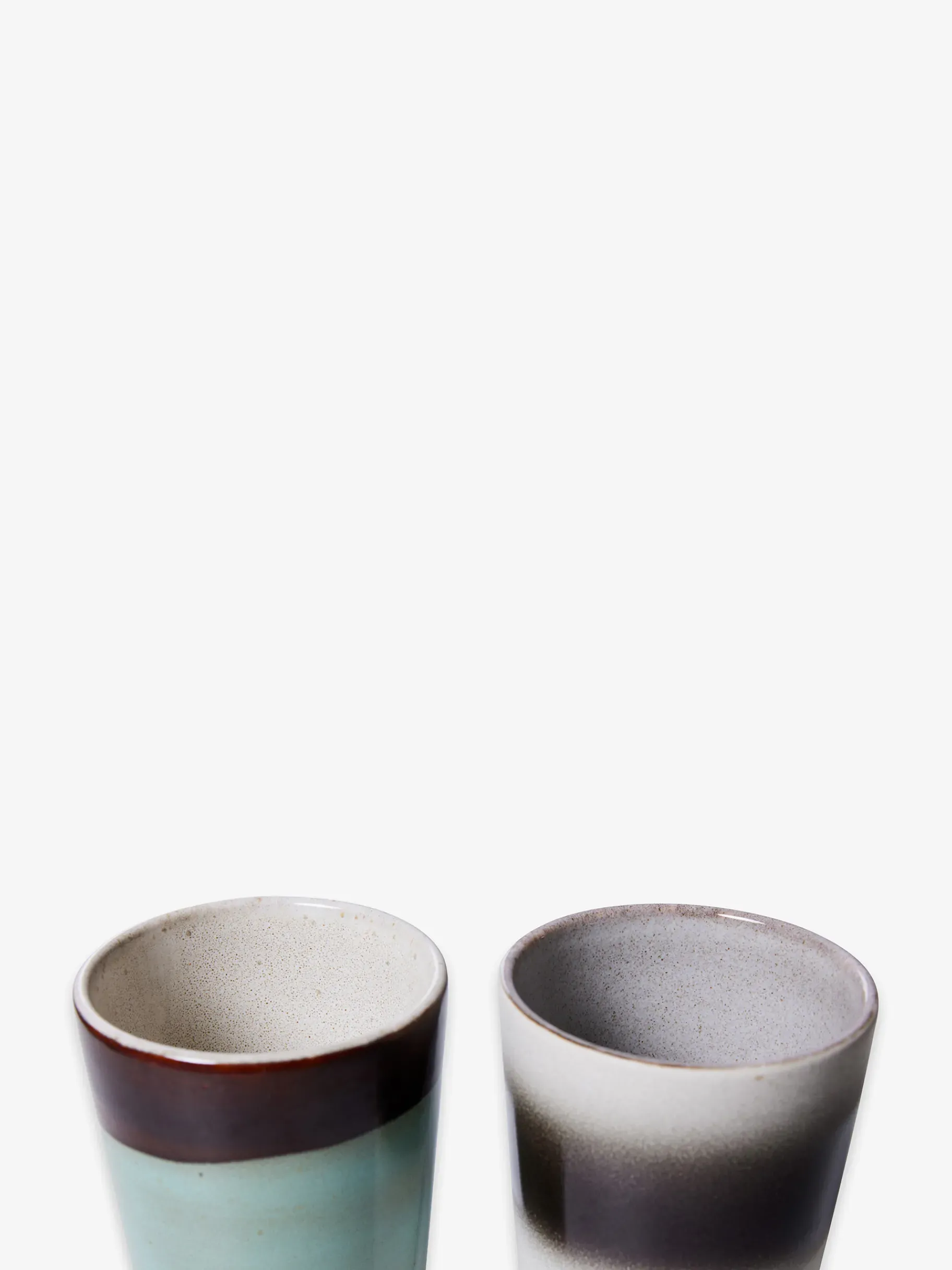 BENSIMON Accessoires De Table<Duo de tasses latte 70s ceramique - hk living MULTICOLORE