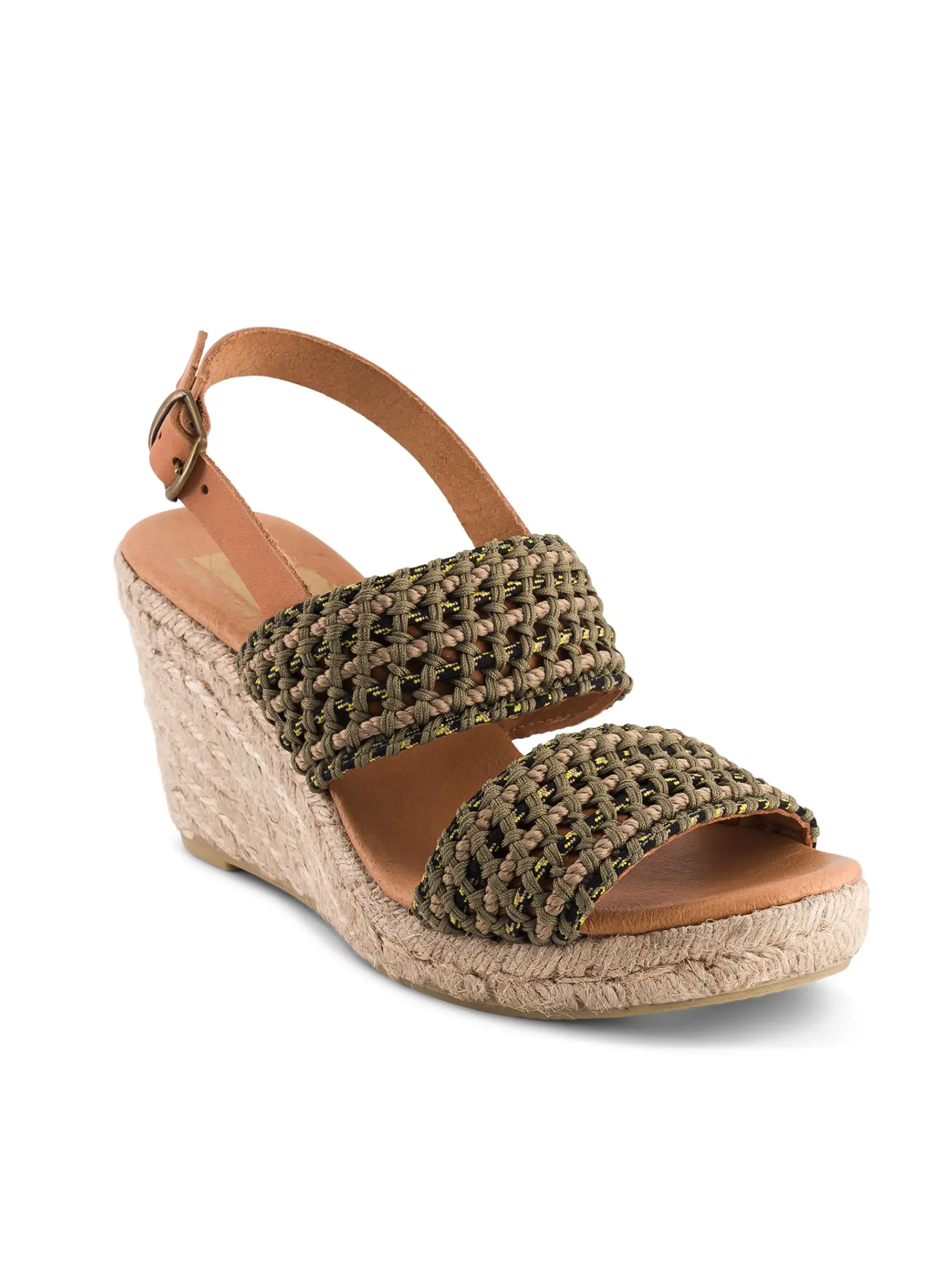 BENSIMON Chaussures<Espadrille compensee KAKI