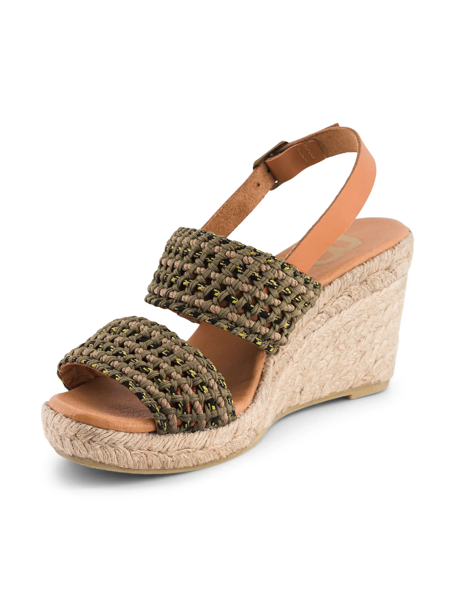 BENSIMON Chaussures<Espadrille compensee KAKI