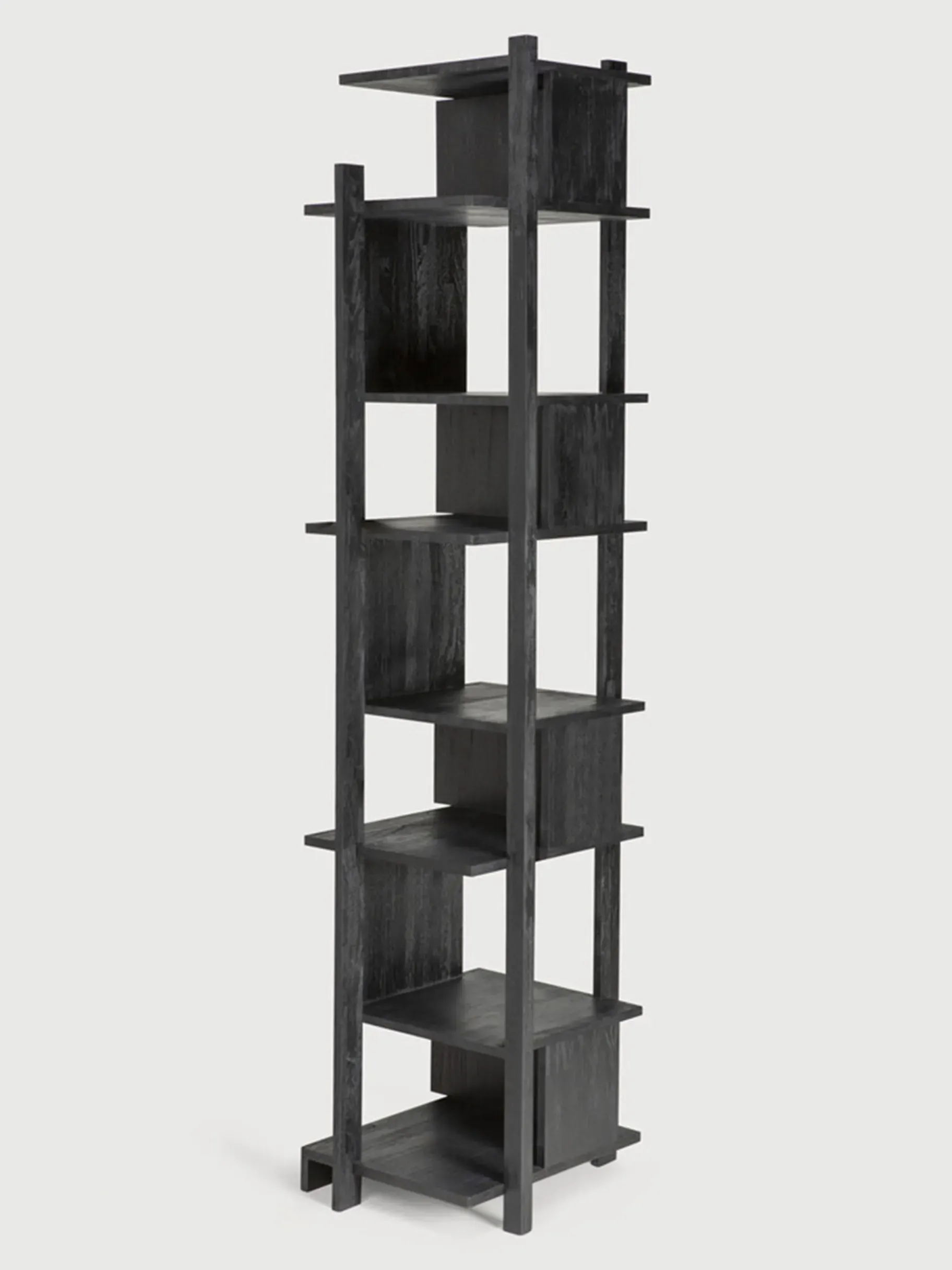 BENSIMON Rangement<Etagere abstract teck noir 49x54x203 cm - ethnicraft #ffffff