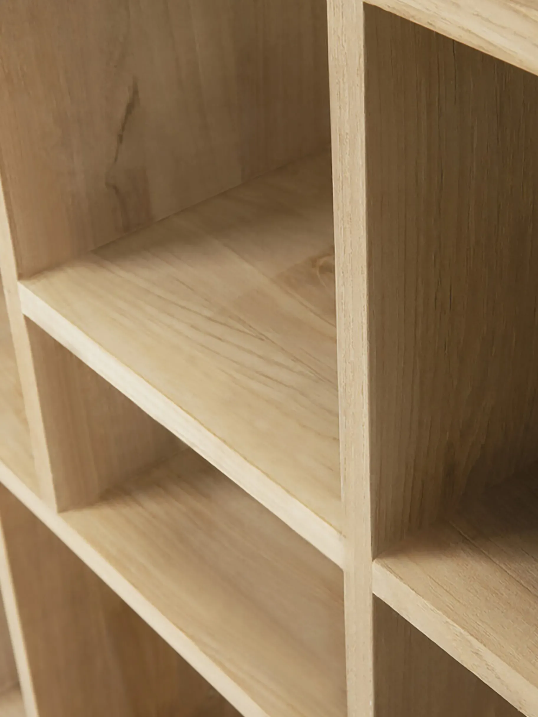 BENSIMON Rangement<Etagere m rack small chene massif 90x30x139 cm - ethnicraft CHENE CLAIR
