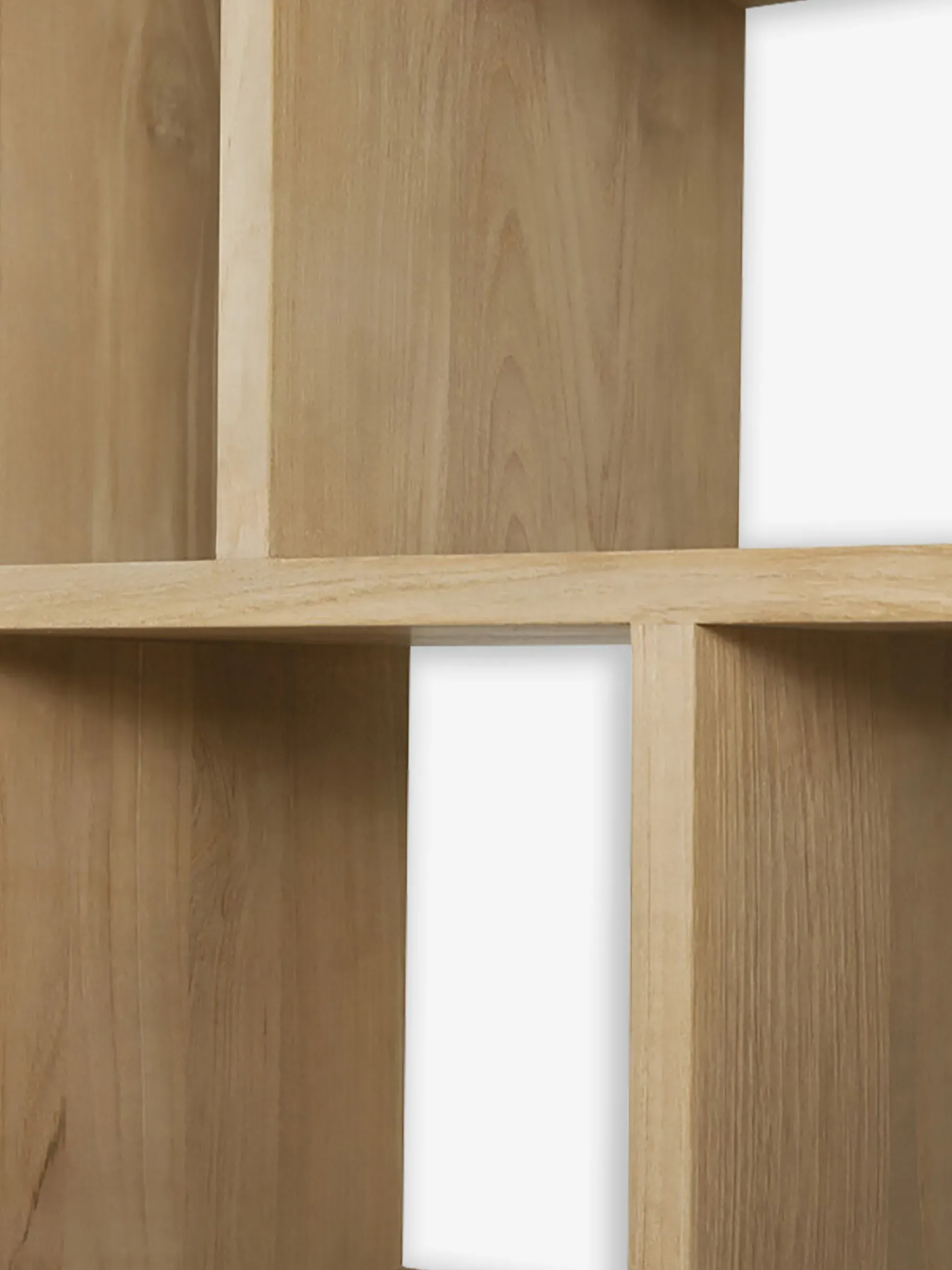 BENSIMON Rangement<Etagere m rack small chene massif 90x30x139 cm - ethnicraft CHENE CLAIR