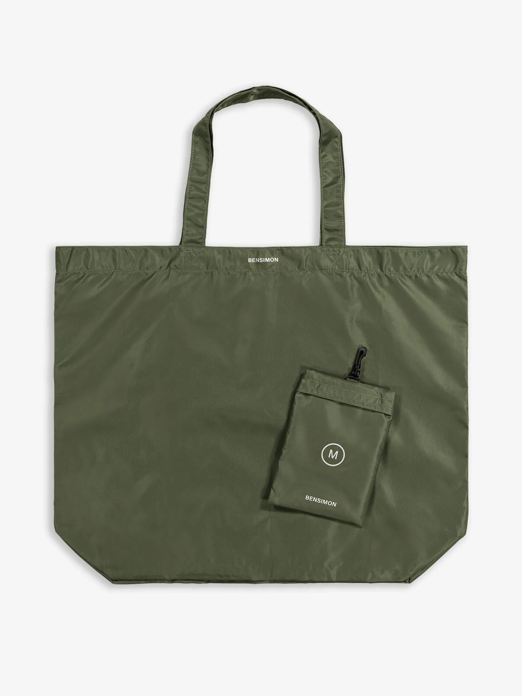 BENSIMON Sacs Porté Épaule<Extra bag m MILITAIRE