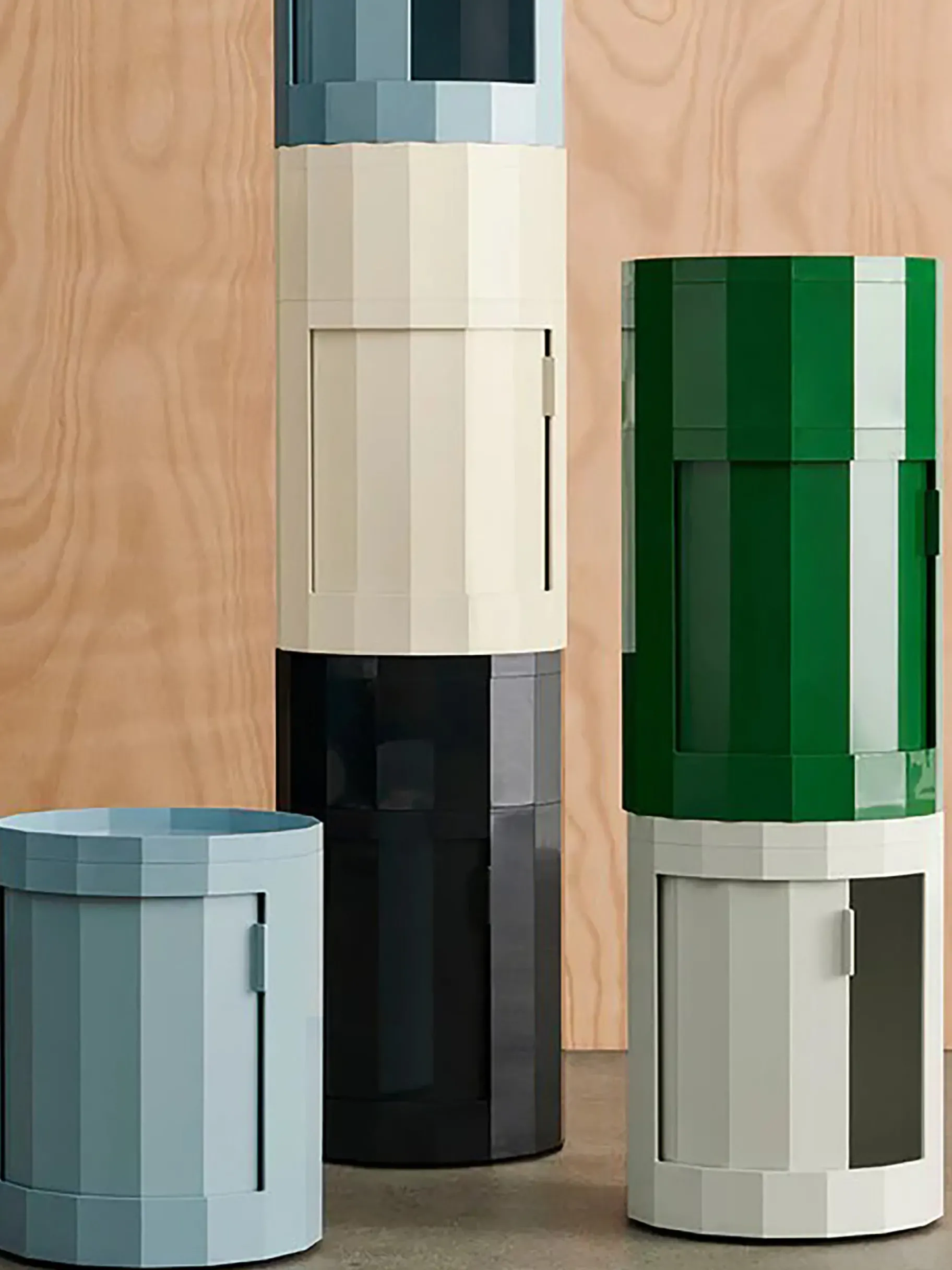 BENSIMON Rangement<Facet cabinet m - hay ANTHRACITE