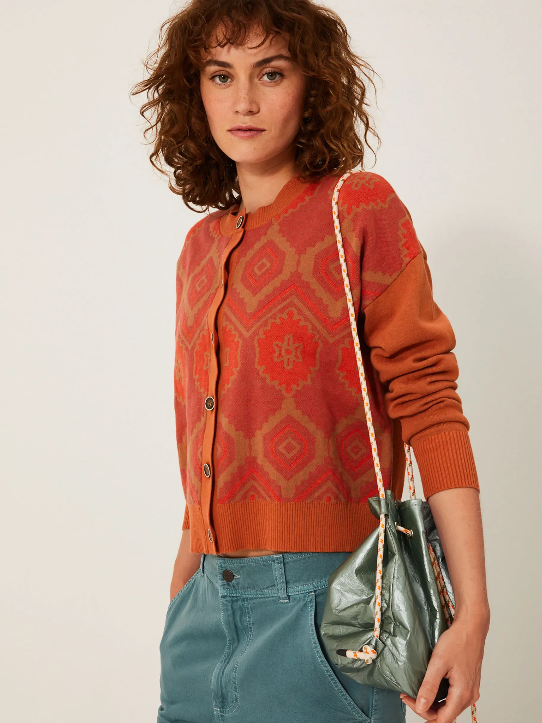 BENSIMON Pulls, Sweats & Gilets<Gilet jill TERRACOTTA