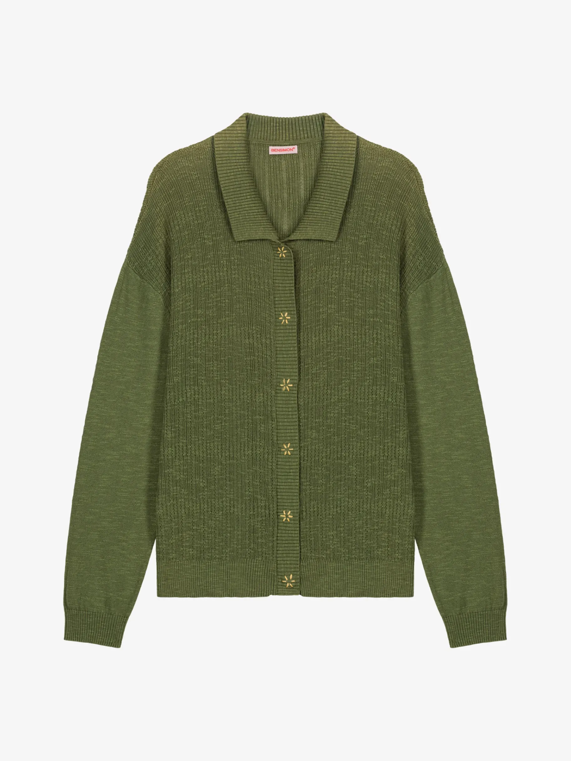 BENSIMON Pulls, Sweats & Gilets<Gilet joan TREFLE