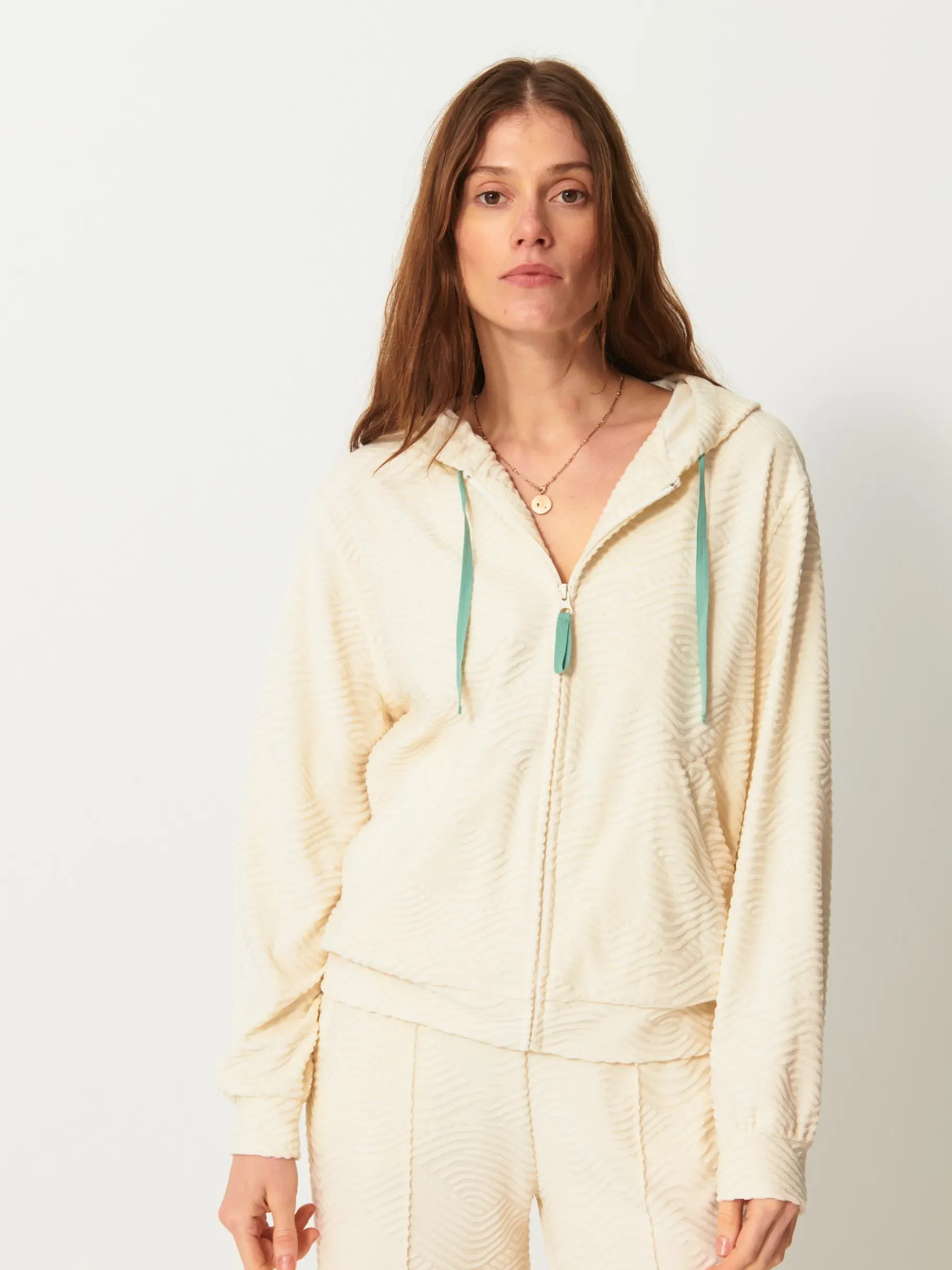 BENSIMON Pulls, Sweats & Gilets<Gilet marcus IVOIRE