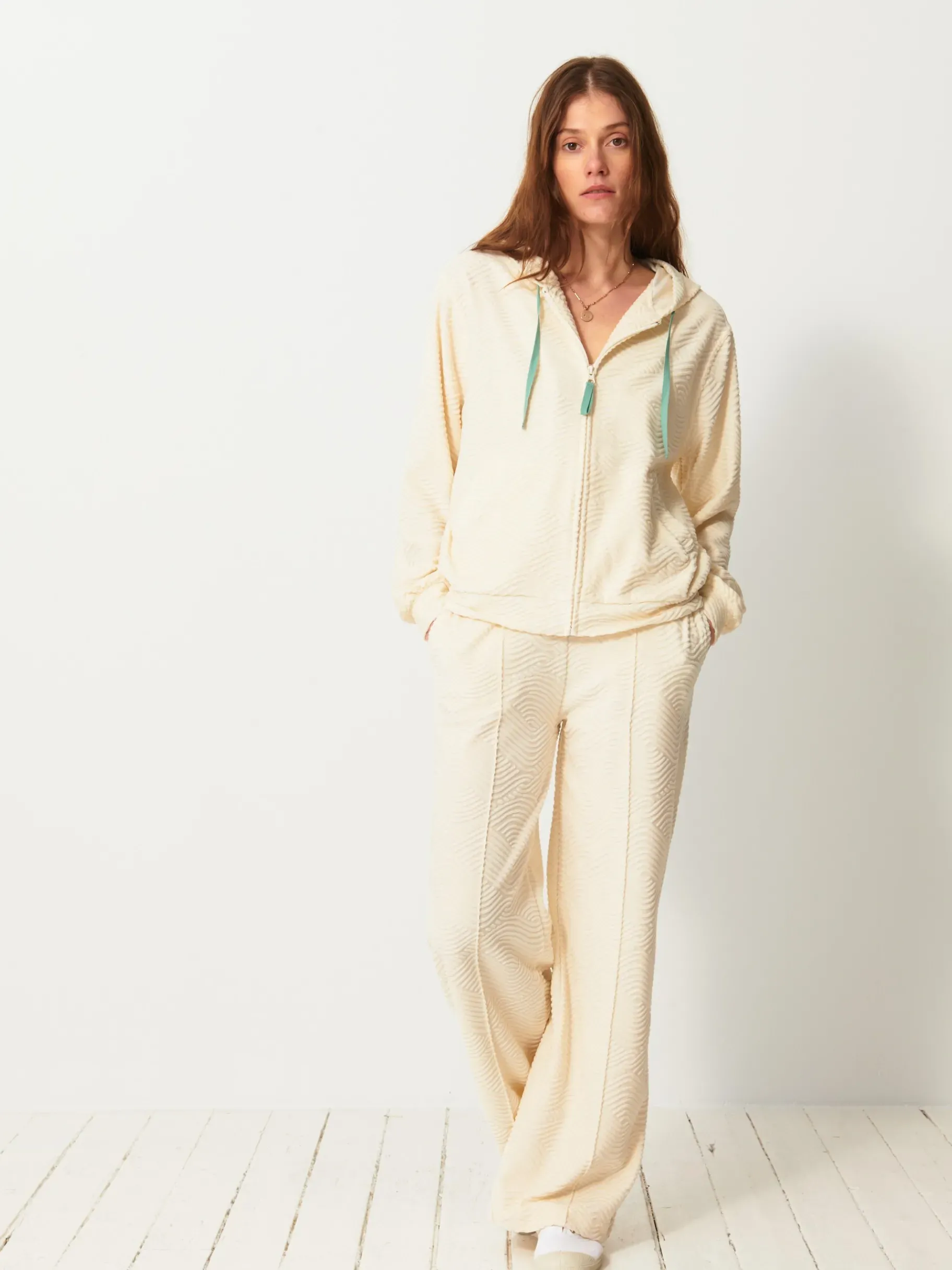 BENSIMON Pulls, Sweats & Gilets<Gilet marcus IVOIRE