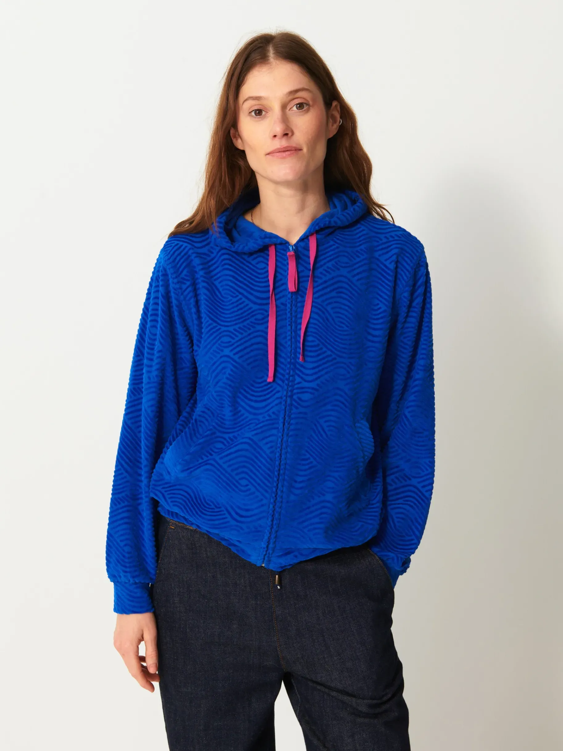 BENSIMON Pulls, Sweats & Gilets<Gilet marcus BLEU VIF