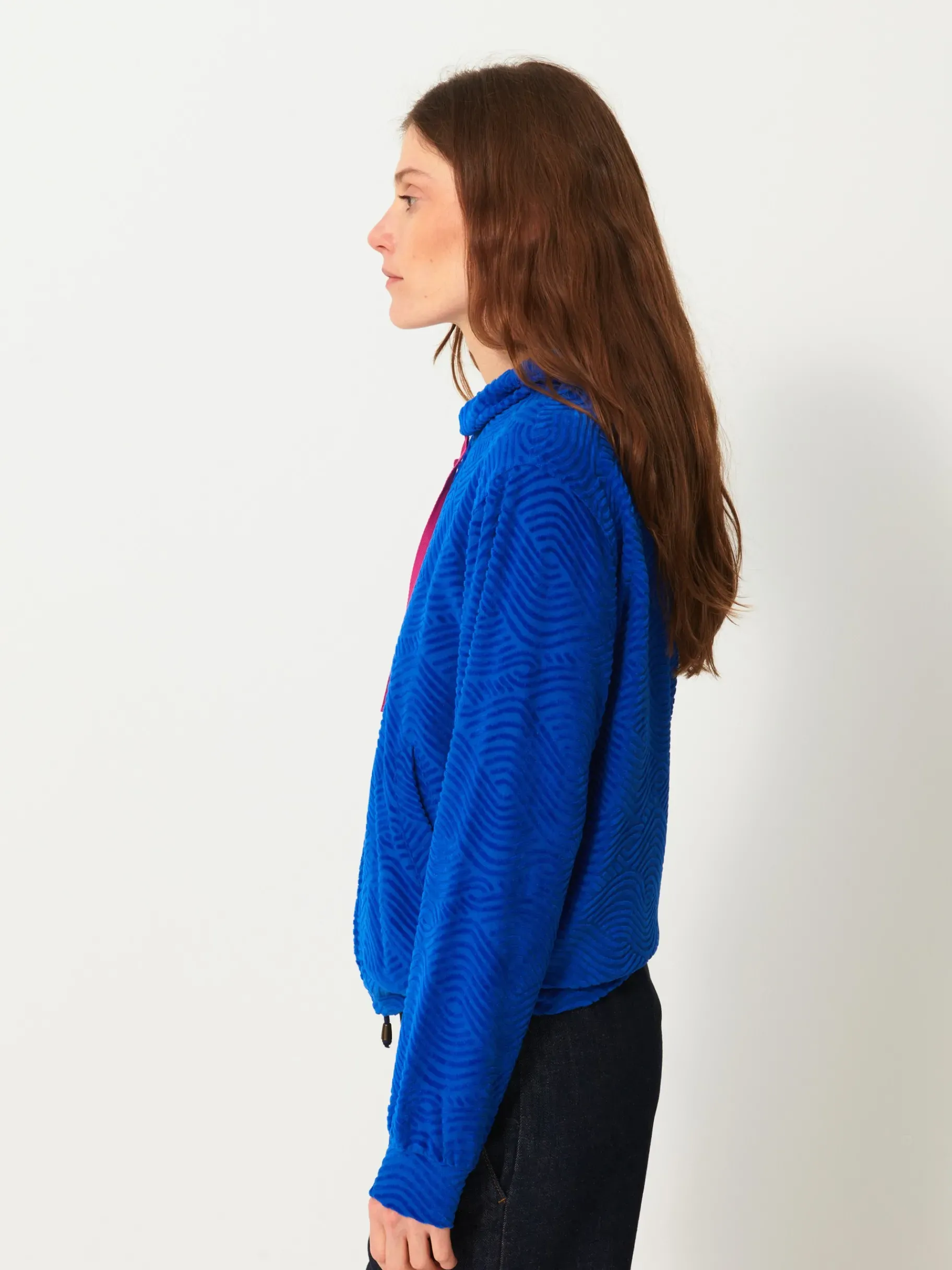 BENSIMON Pulls, Sweats & Gilets<Gilet marcus BLEU VIF