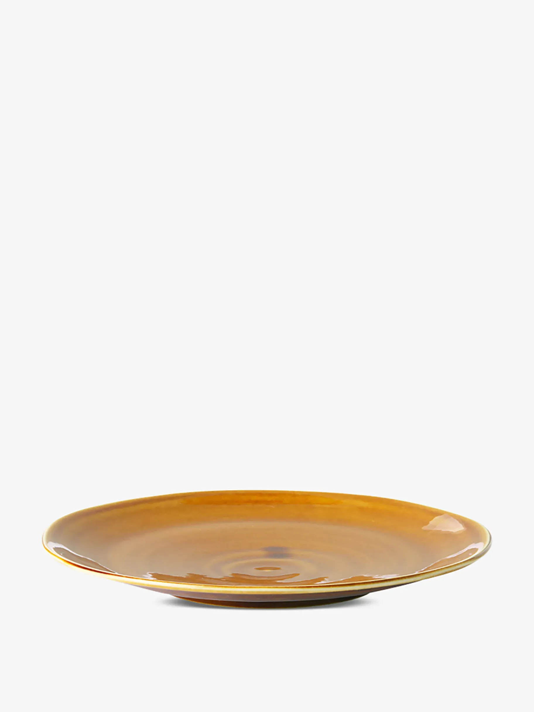 BENSIMON Accessoires De Table|Assiettes<Grande assiette porcelaine japon ... CARAMEL