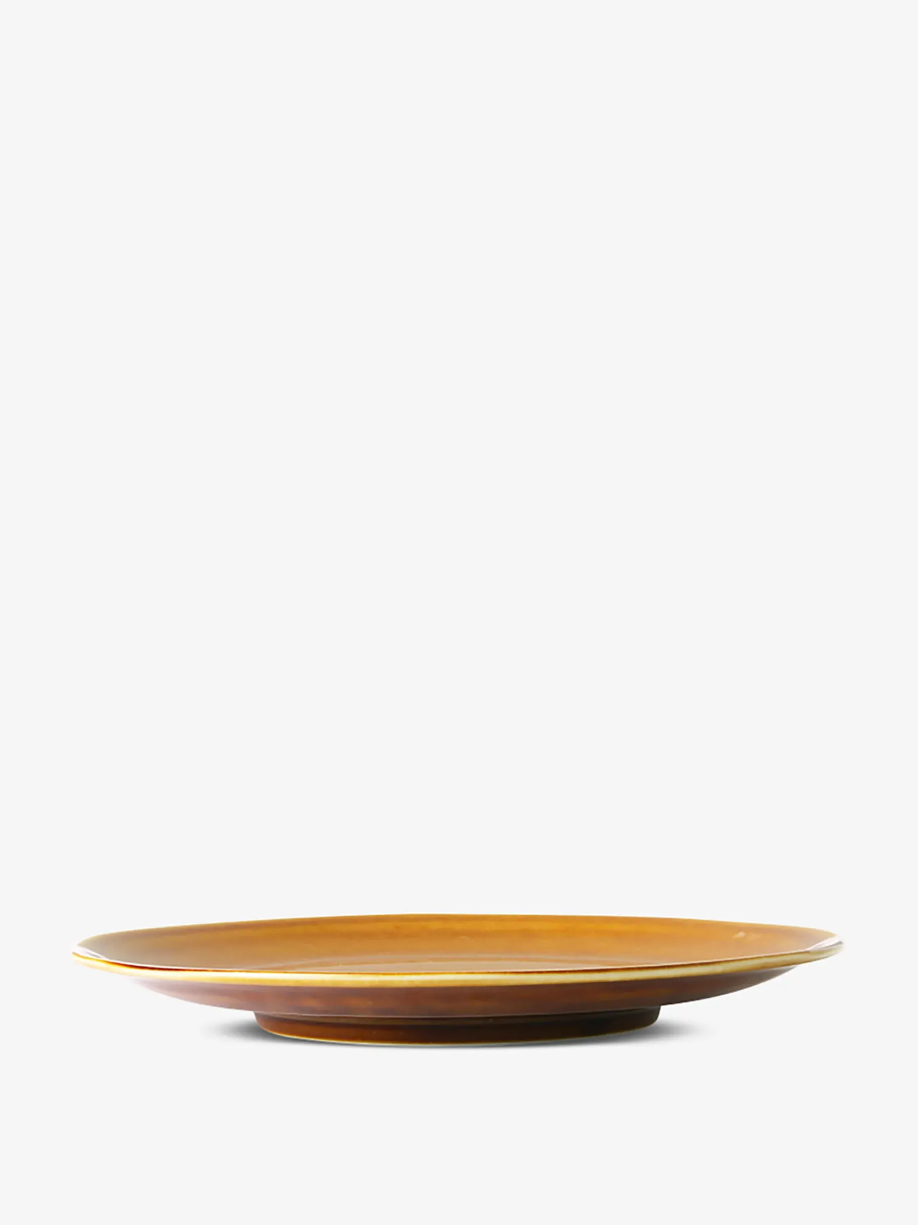 BENSIMON Accessoires De Table|Assiettes<Grande assiette porcelaine japon ... CARAMEL