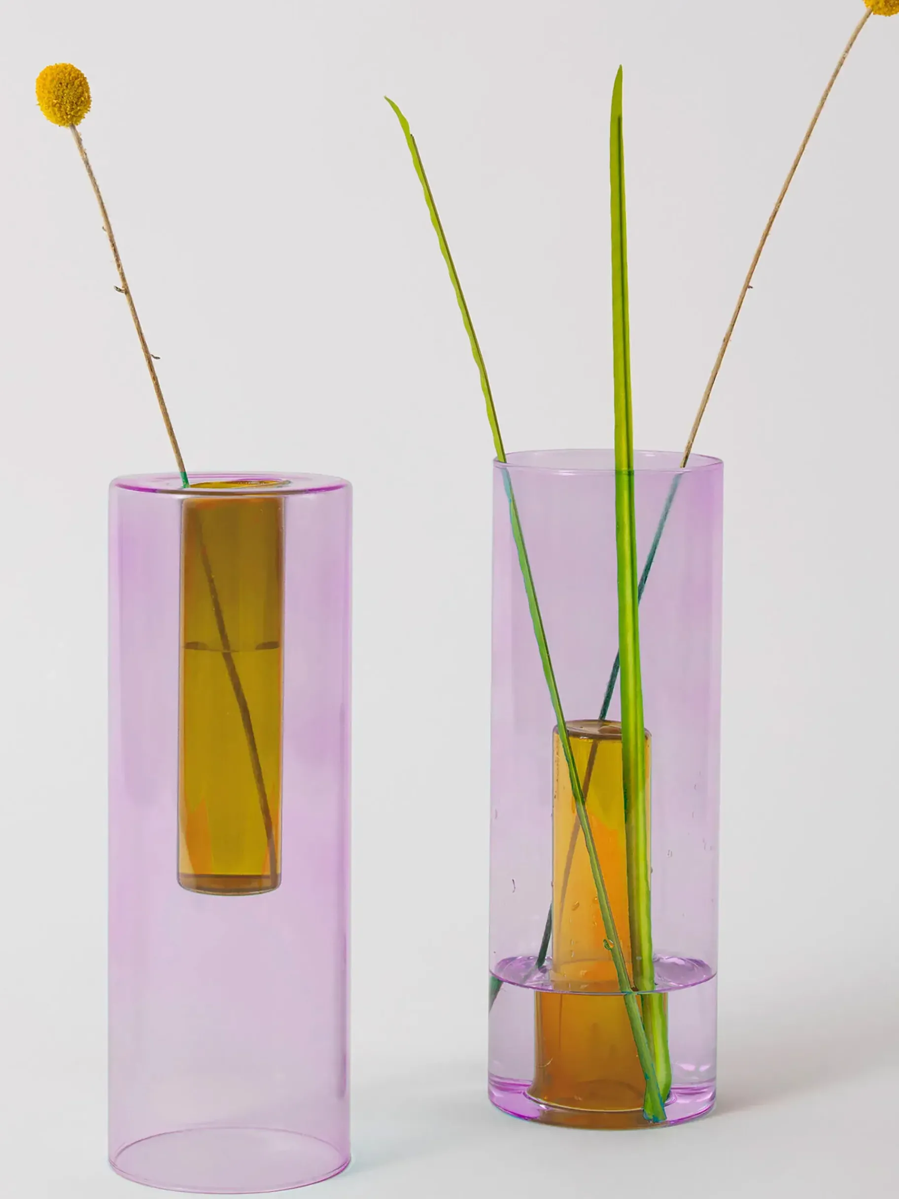 BENSIMON Vases<Grand vase reversible /peche - bloc... LILAS