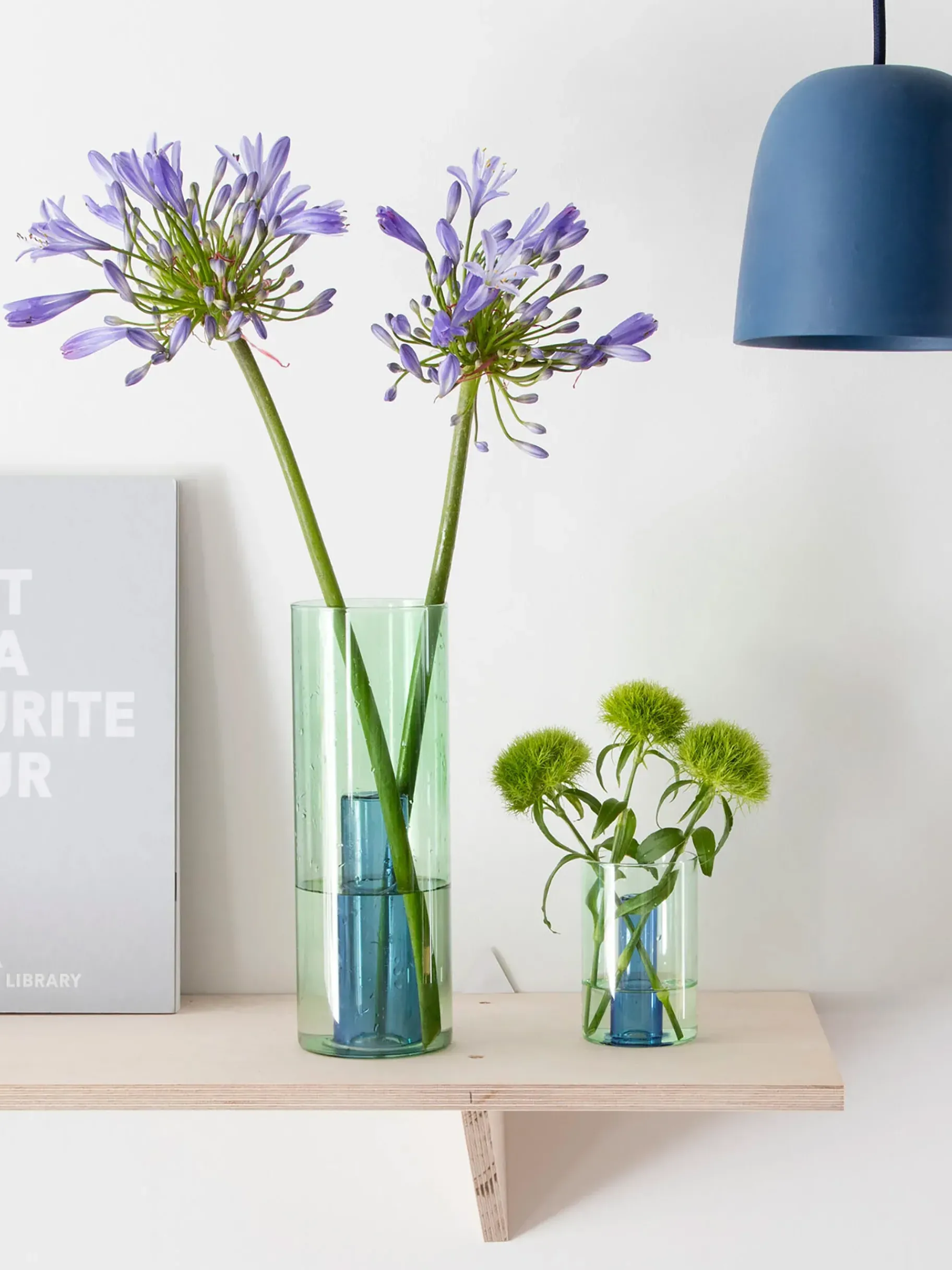 BENSIMON Vases<Grand vase reversible /bleu - block ... VERT