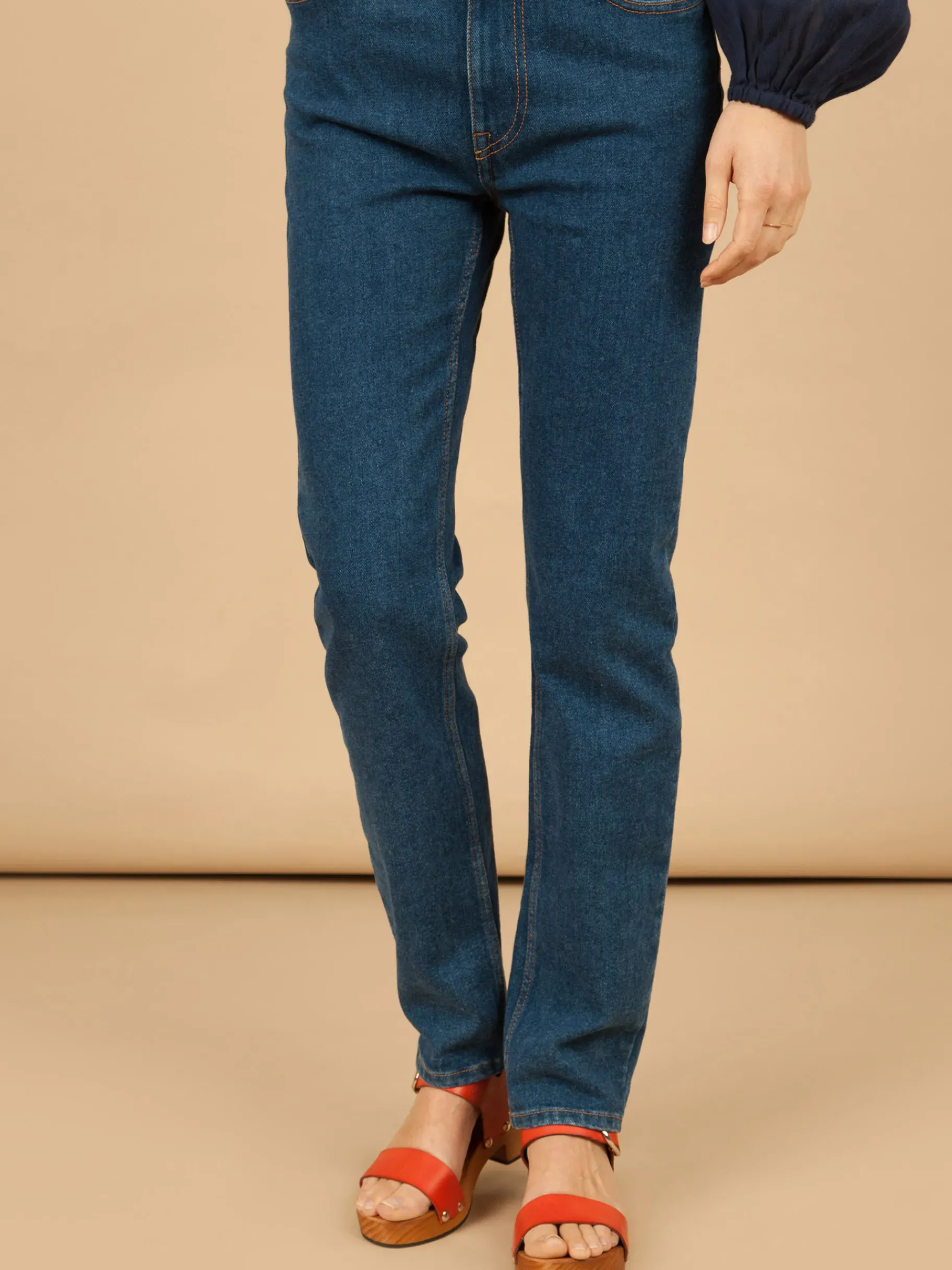 BENSIMON Pantalons<Jean filibert DENIM LAVE