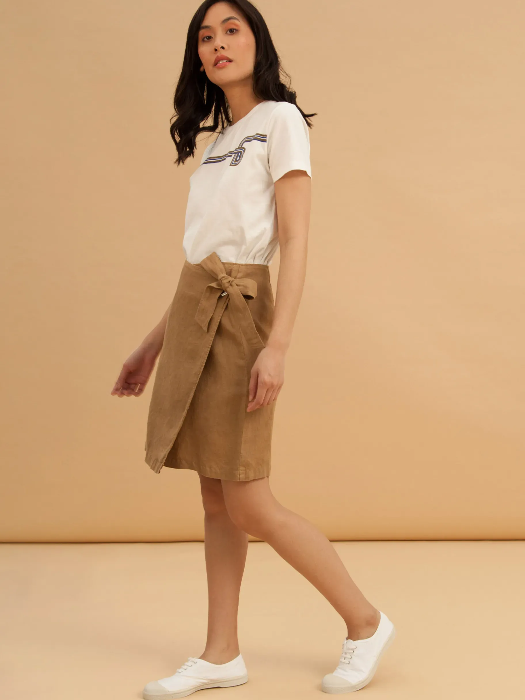 BENSIMON Jupes & Shorts<Jupe brune TABAC