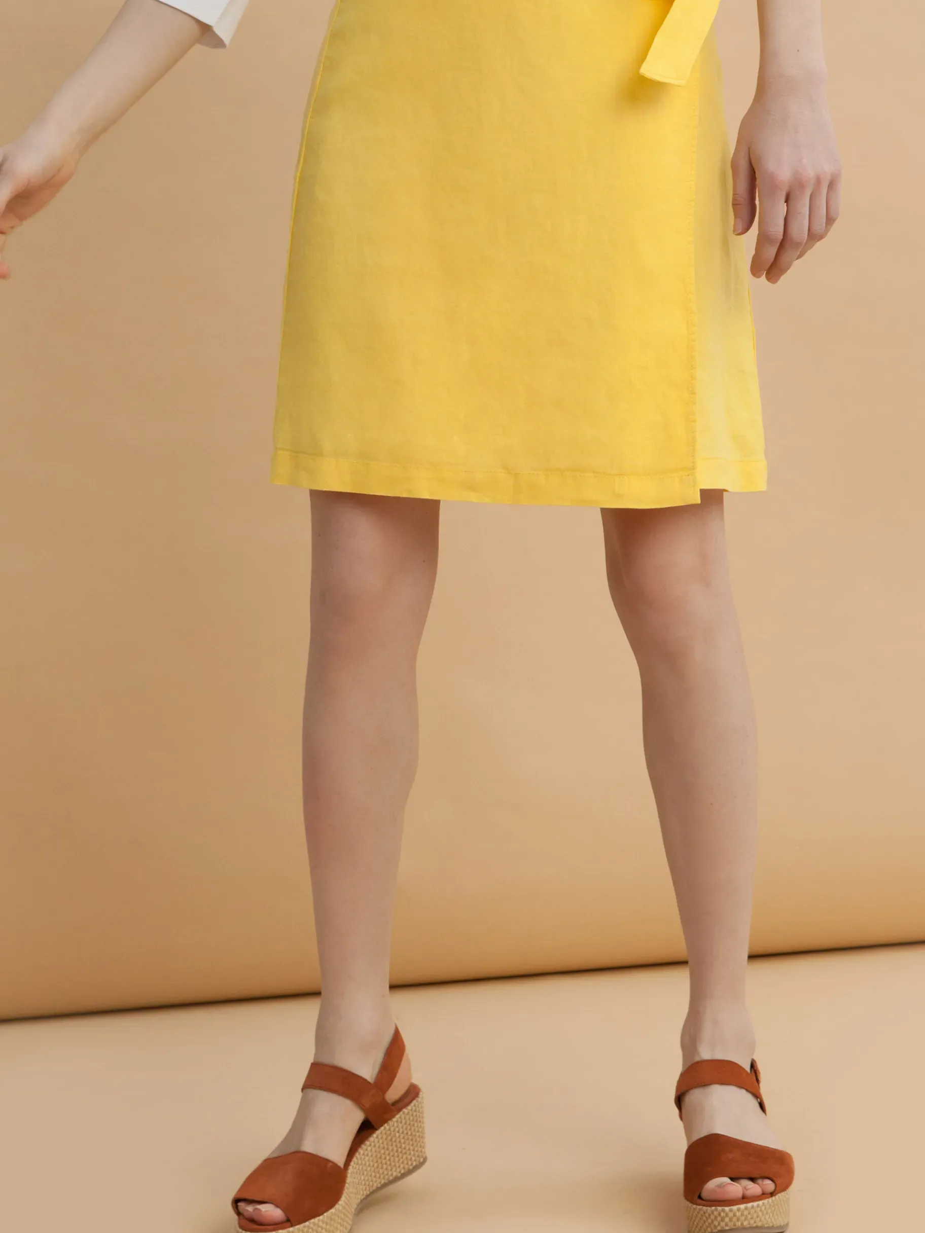 BENSIMON Jupes & Shorts<Jupe brune JAUNE