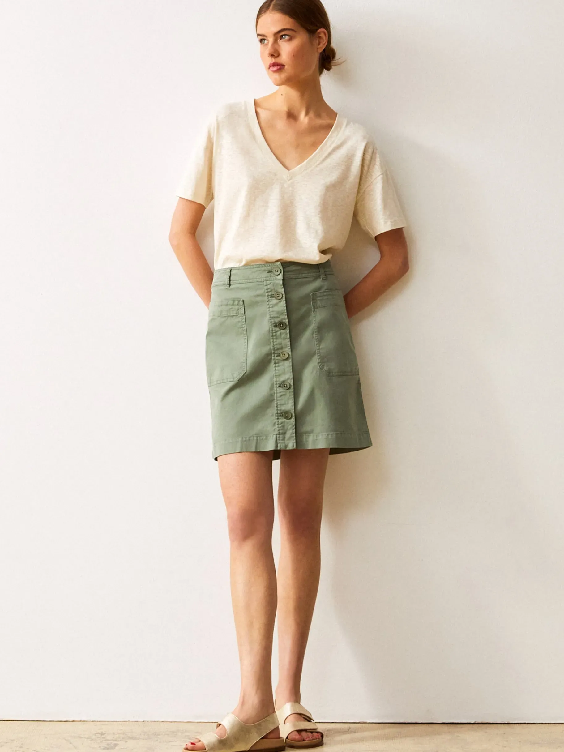 BENSIMON Jupes & Shorts<Jupe camillo KAKI