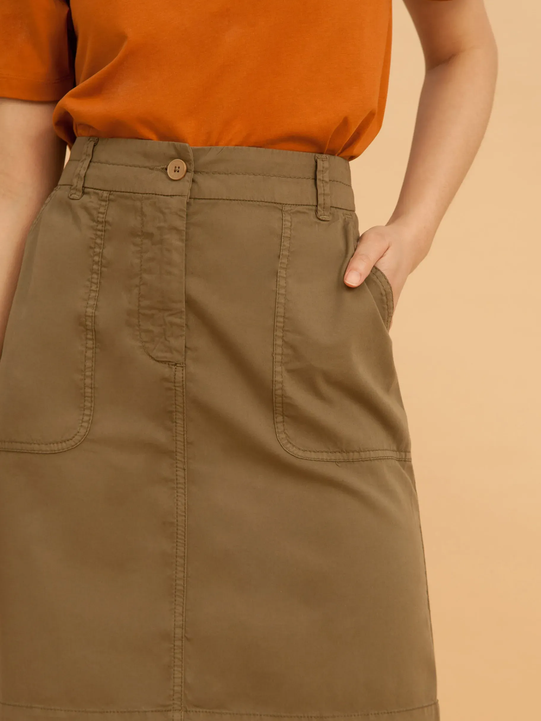 BENSIMON Jupes & Shorts<Jupe chana KAKI