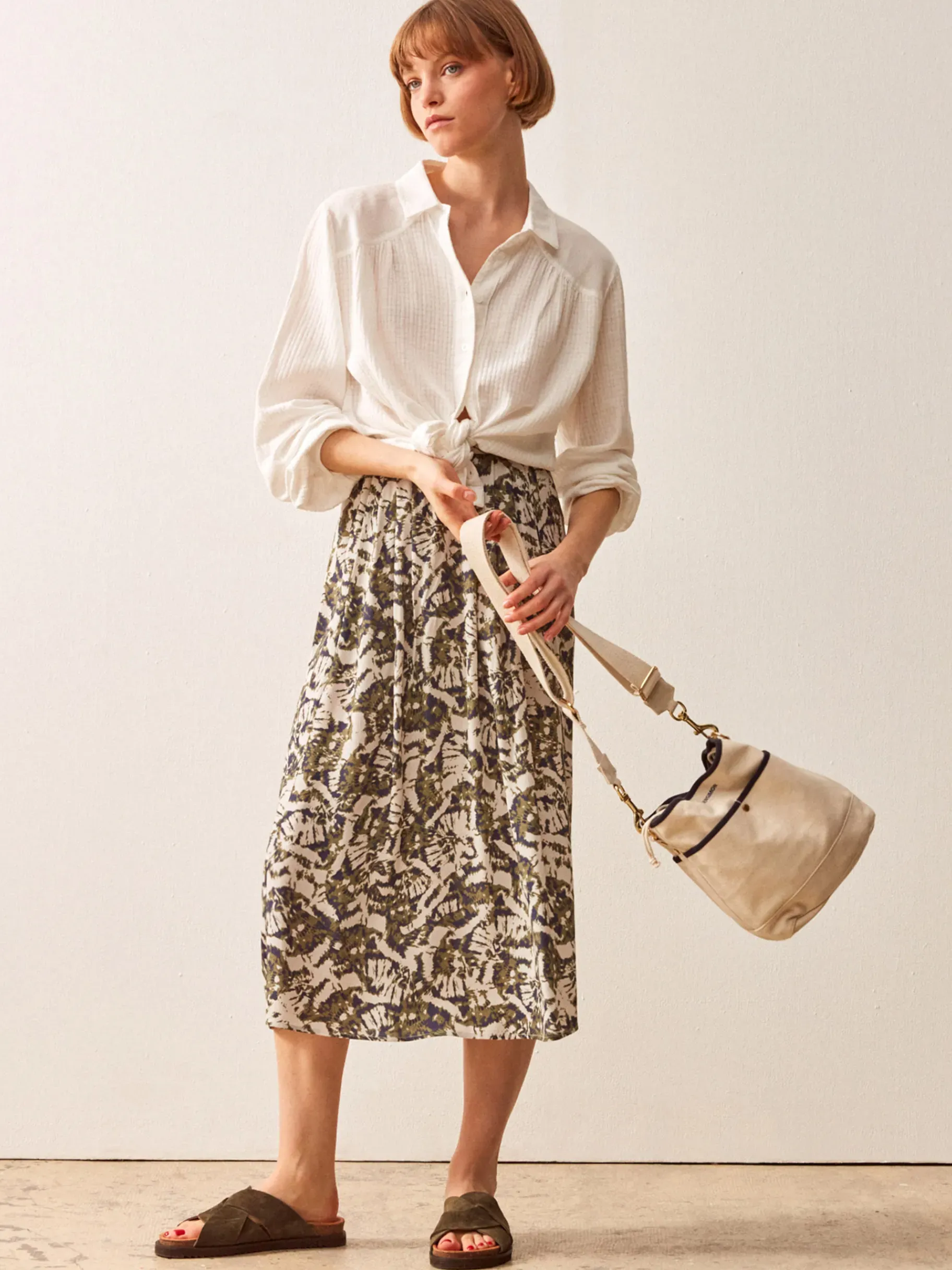 BENSIMON Jupes & Shorts<Jupe gangster CAMO D'ETE