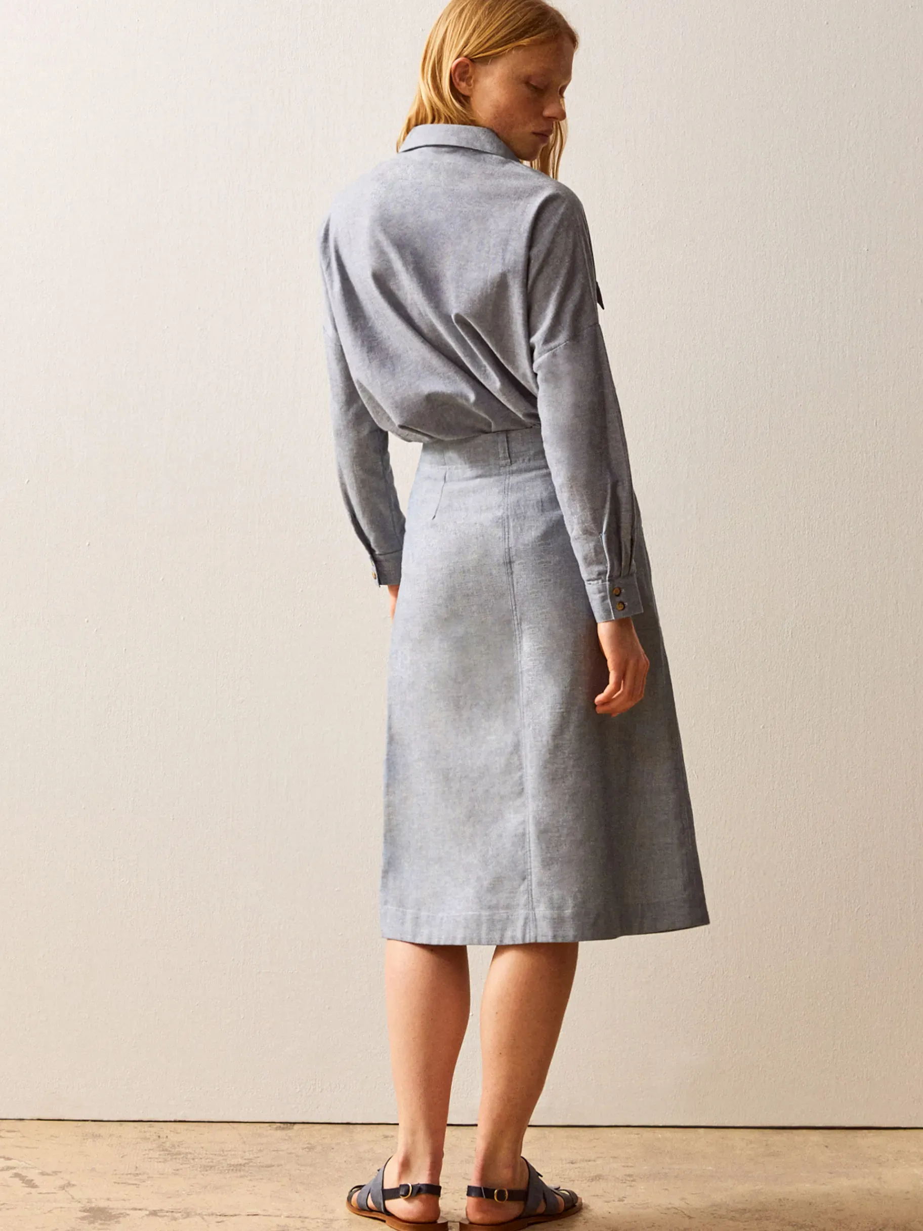 BENSIMON Jupes & Shorts<Jupe hela CHAMBRAY