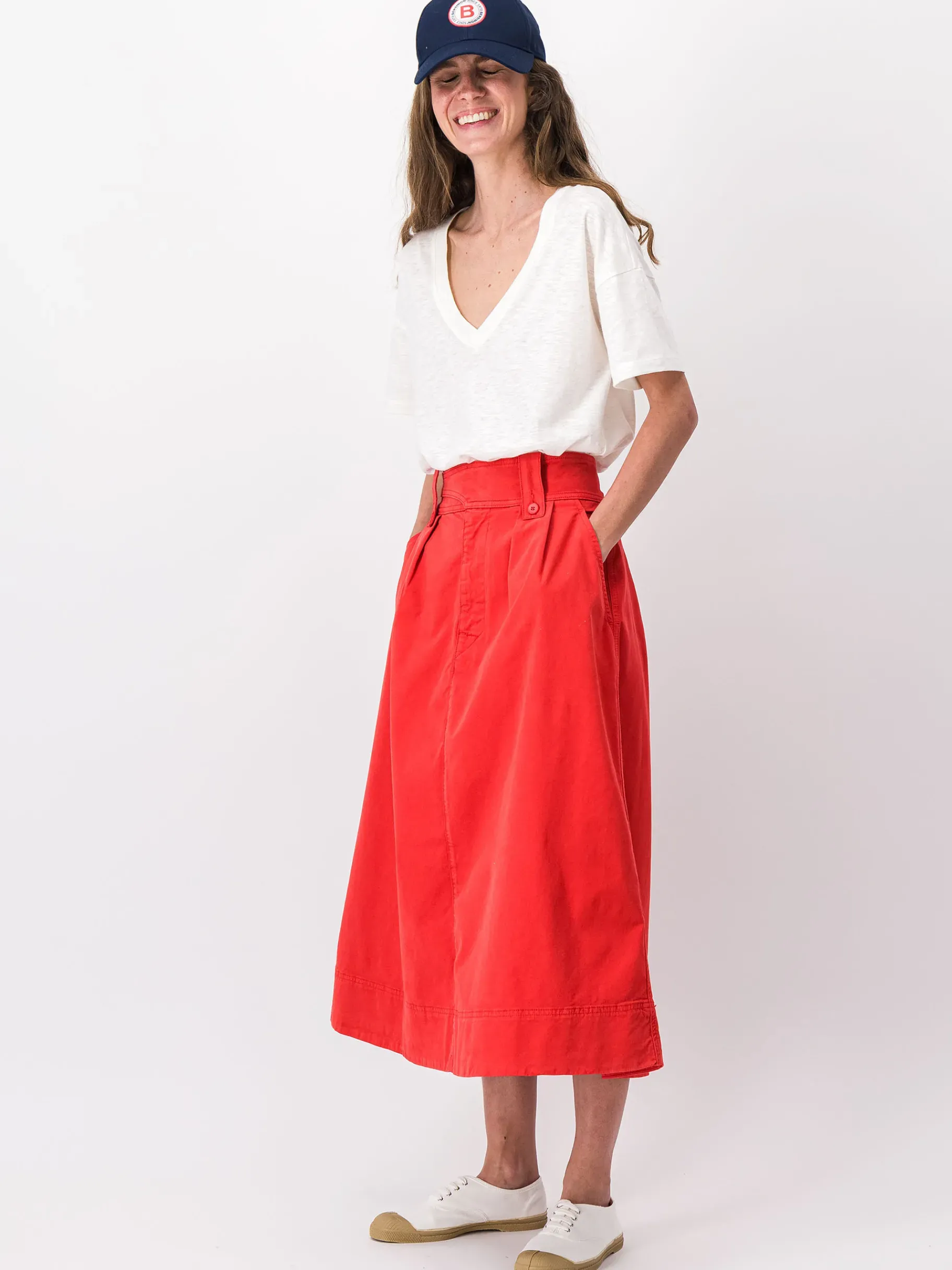 BENSIMON Jupes & Shorts<Jupe klea CERISE