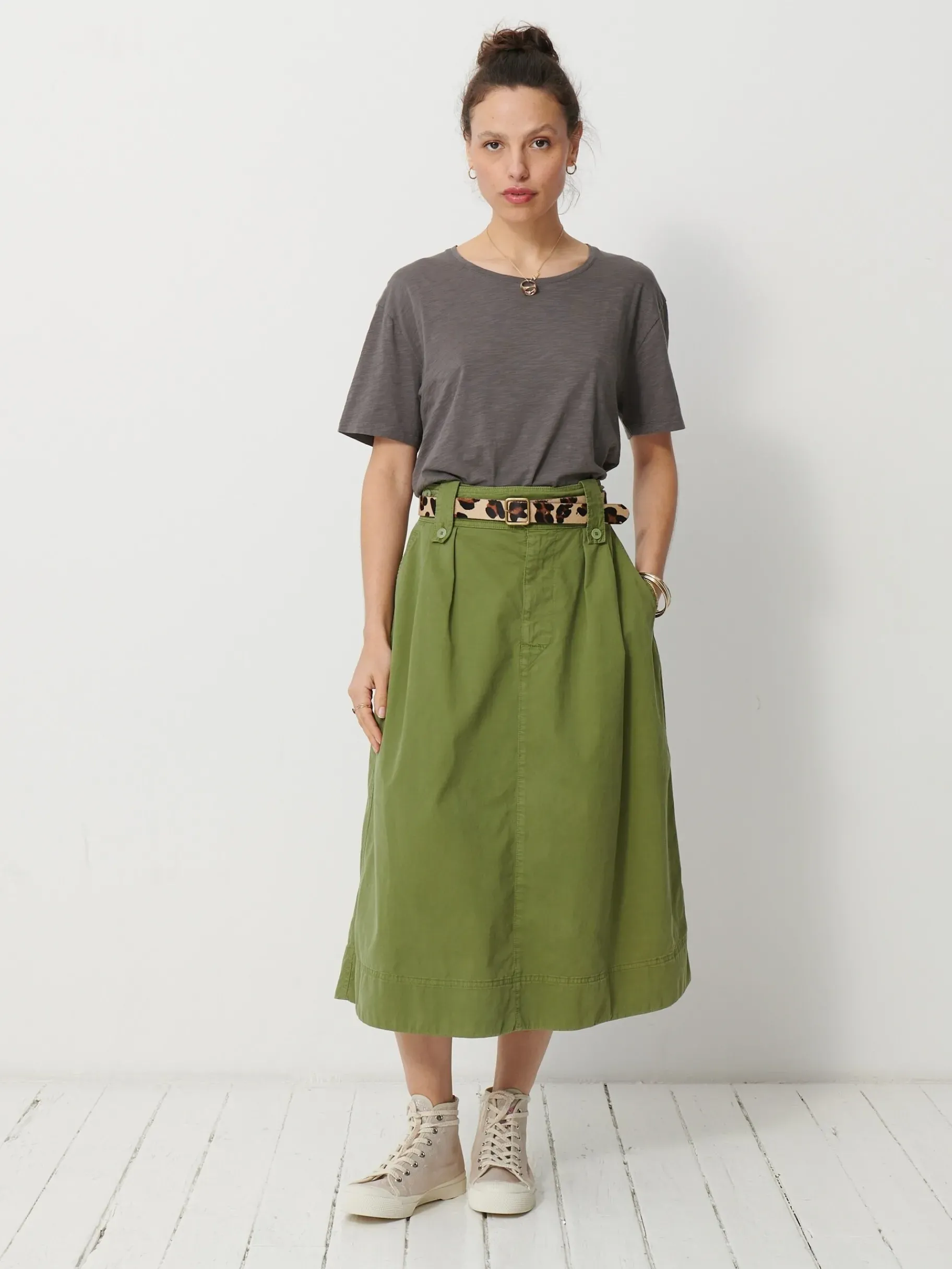BENSIMON Jupes & Shorts<Jupe klea OLIVE