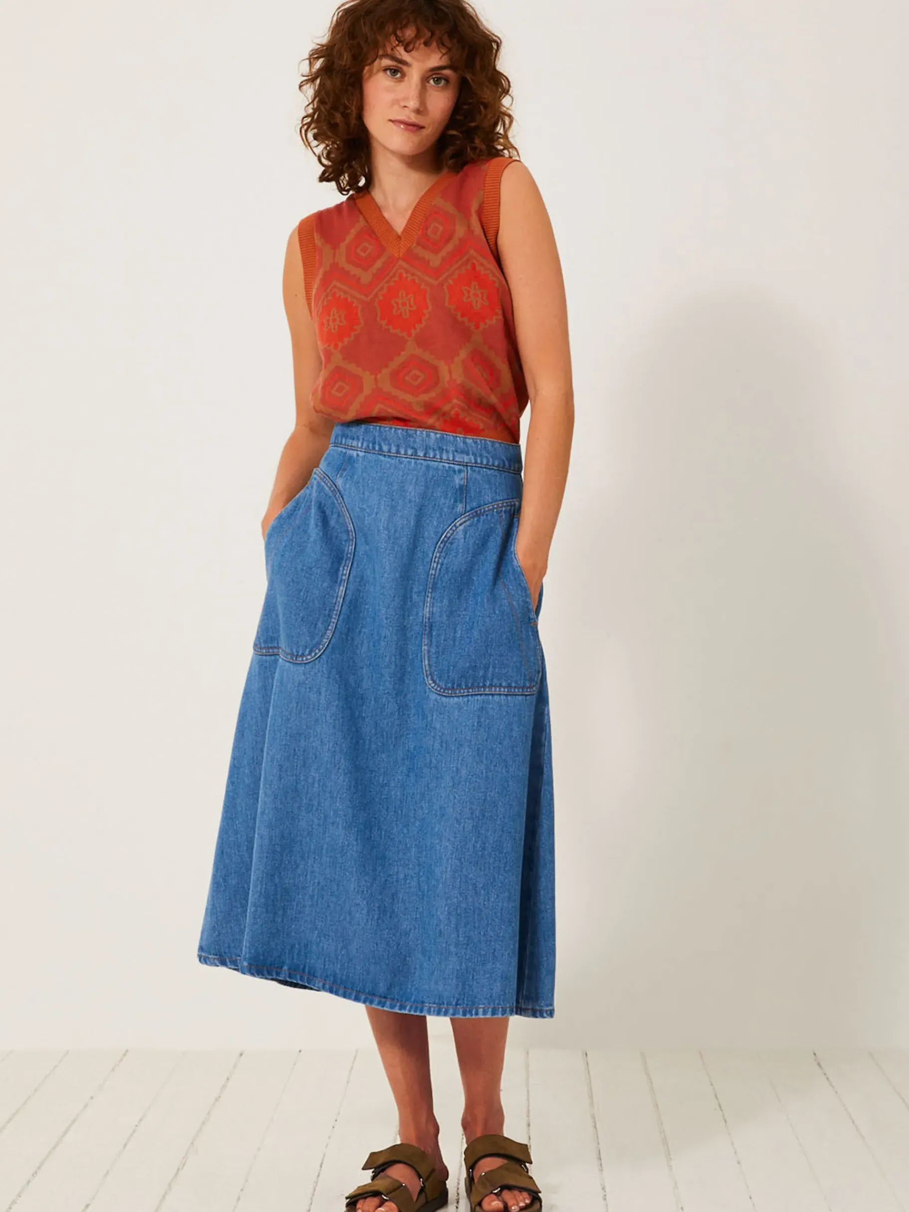 BENSIMON Jupes & Shorts<Jupe laly DENIM